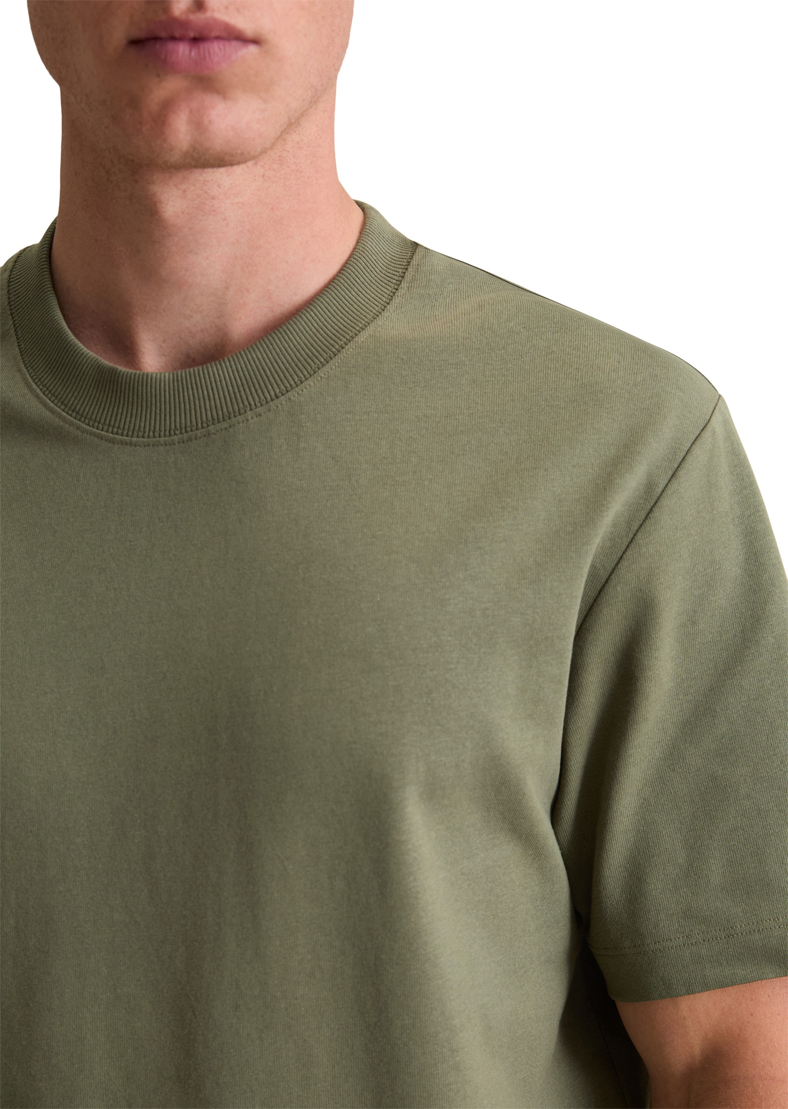 Marc O'Polo DENIM T-Shirt »aus schwerem Bio-Baumwoll-Jersey«