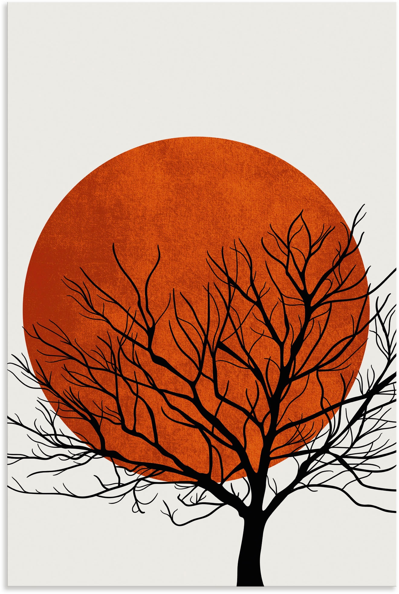 BAUR Artland | Winter«, in versch. bestellen Poster Leinwandbild, St.), (1 Baumbilder, Wandbild Wandaufkleber »Warmer oder als Alubild, Größen