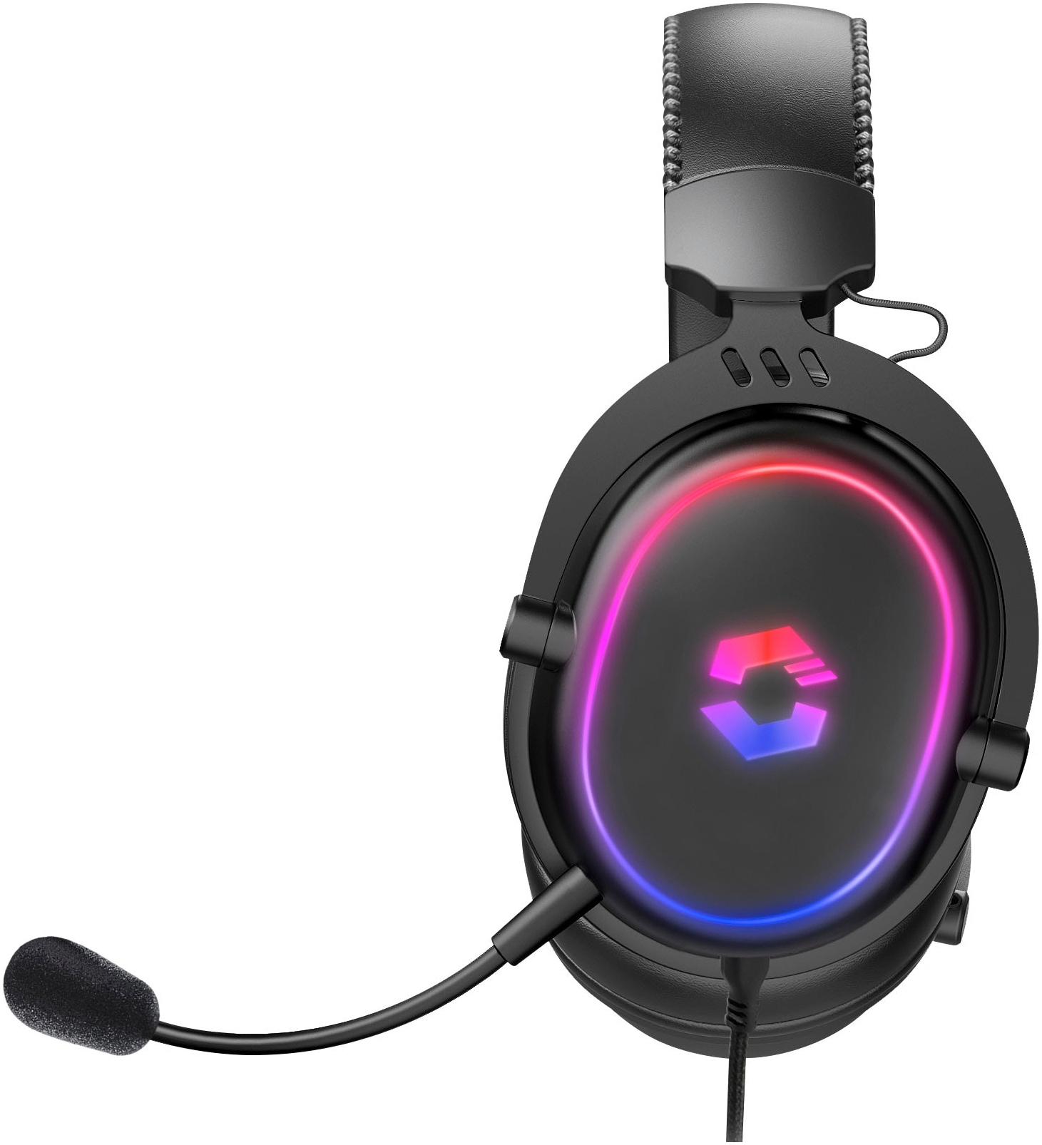 Speedlink Gaming-Headset »CONUX RGB Stereo«, Mikrofon abnehmbar, für PC/PS5/PS4/Xbox Series X/S/Switch/OLED/Lite