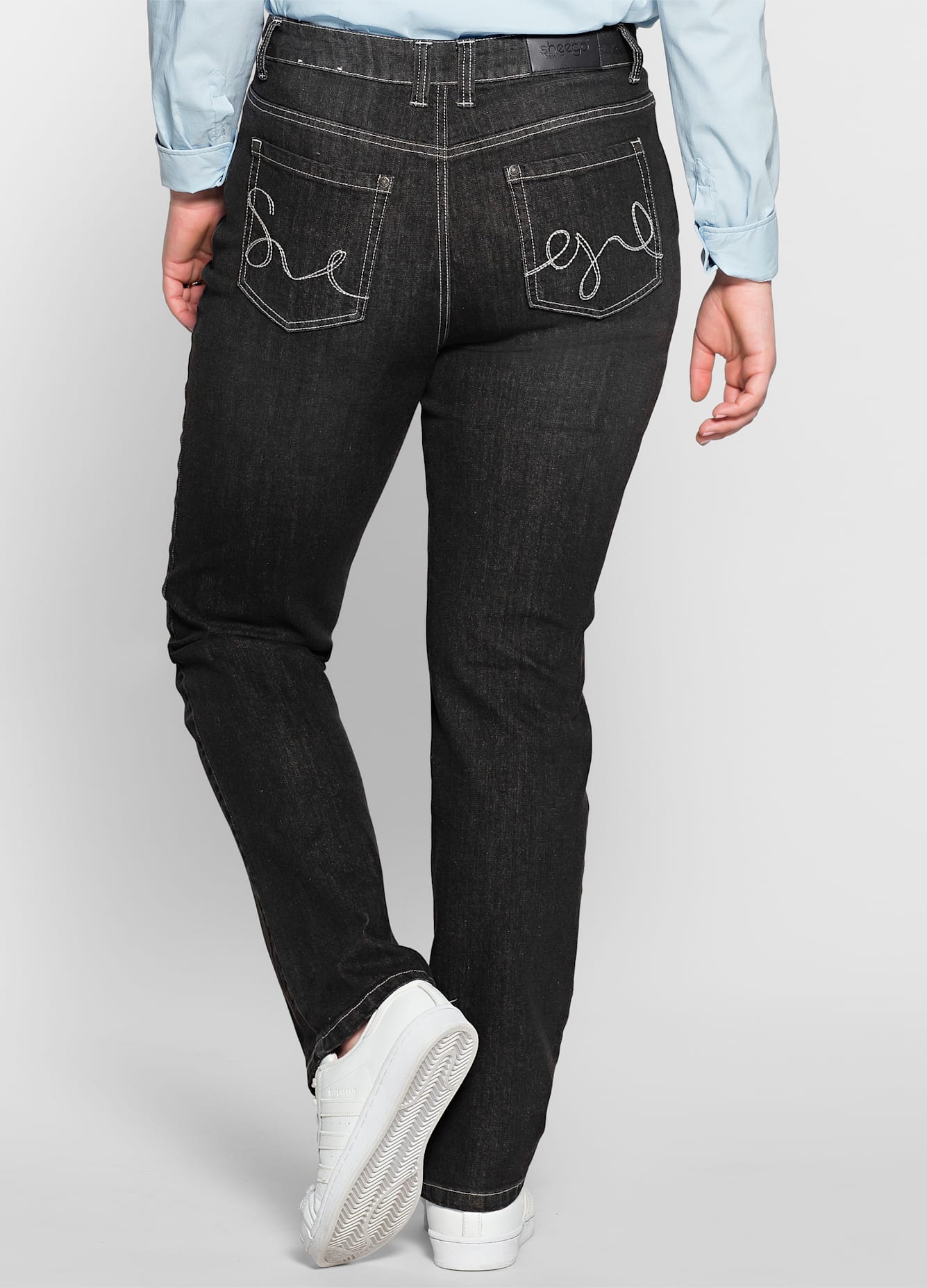Sheego 5-Pocket-Jeans, (1 tlg.) günstig online kaufen
