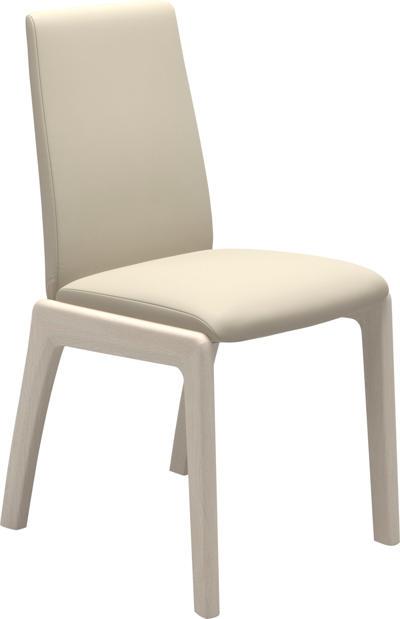 Stressless Polsterstuhl "Laurel" () Low Back, Größe M, mit abgerundeten Beinen in Eiche gekalkt
