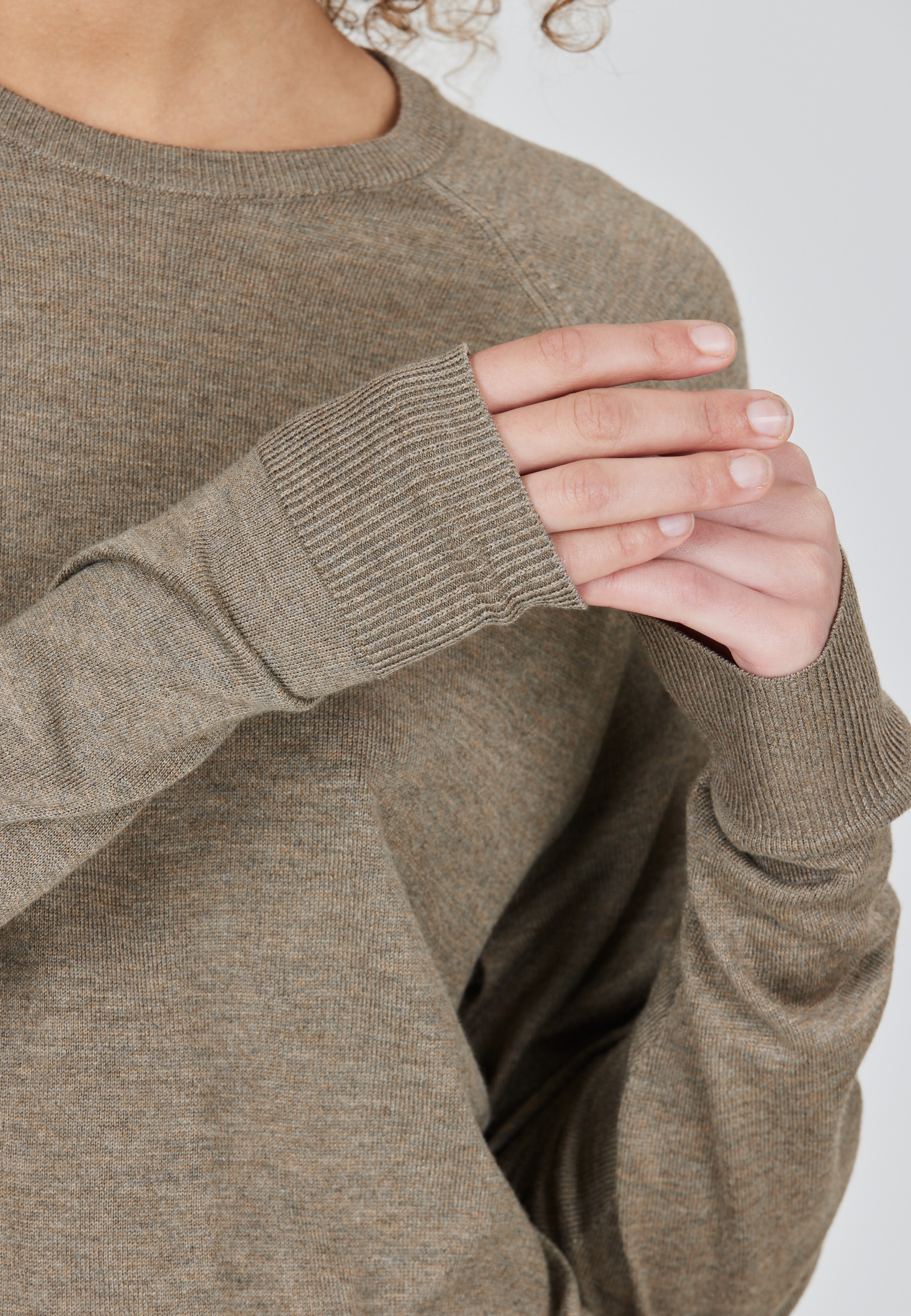 ATHLECIA Sweatshirt »Athens«, Im fein gestrickten Design