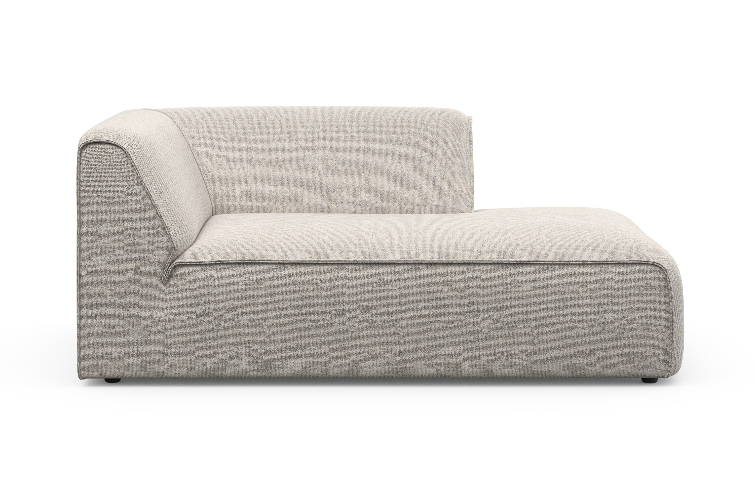 OTTO home Ottomane "Merid Chaiselongue, Maße B/T/H: 100/162/70 cm" als Modul oder separat verwendbar, für individuelle Zusammenstellung