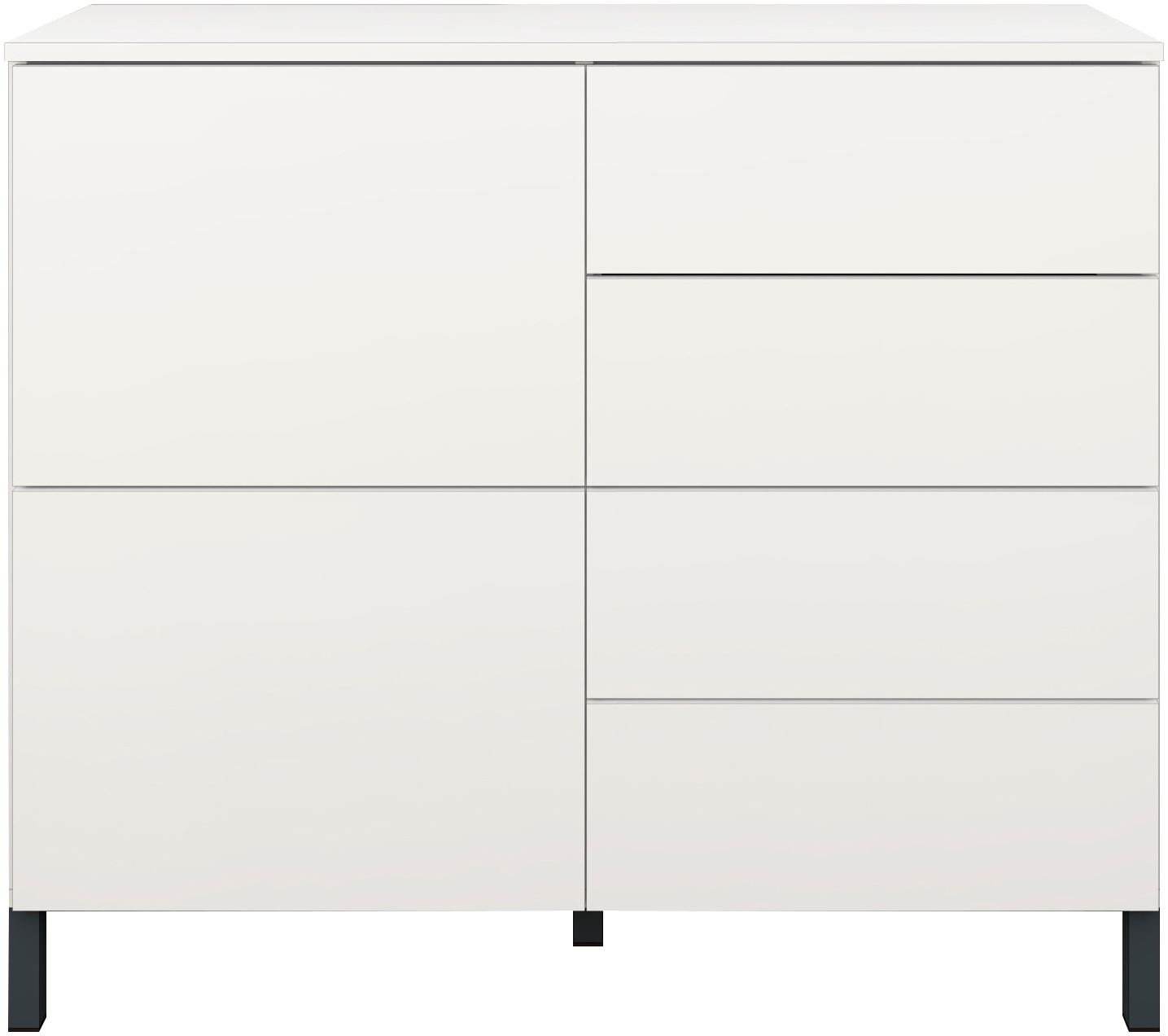 borchardt Möbel Kommode, Drucköffner (Push-To-Open), höhenverstellbare Einlegeböden