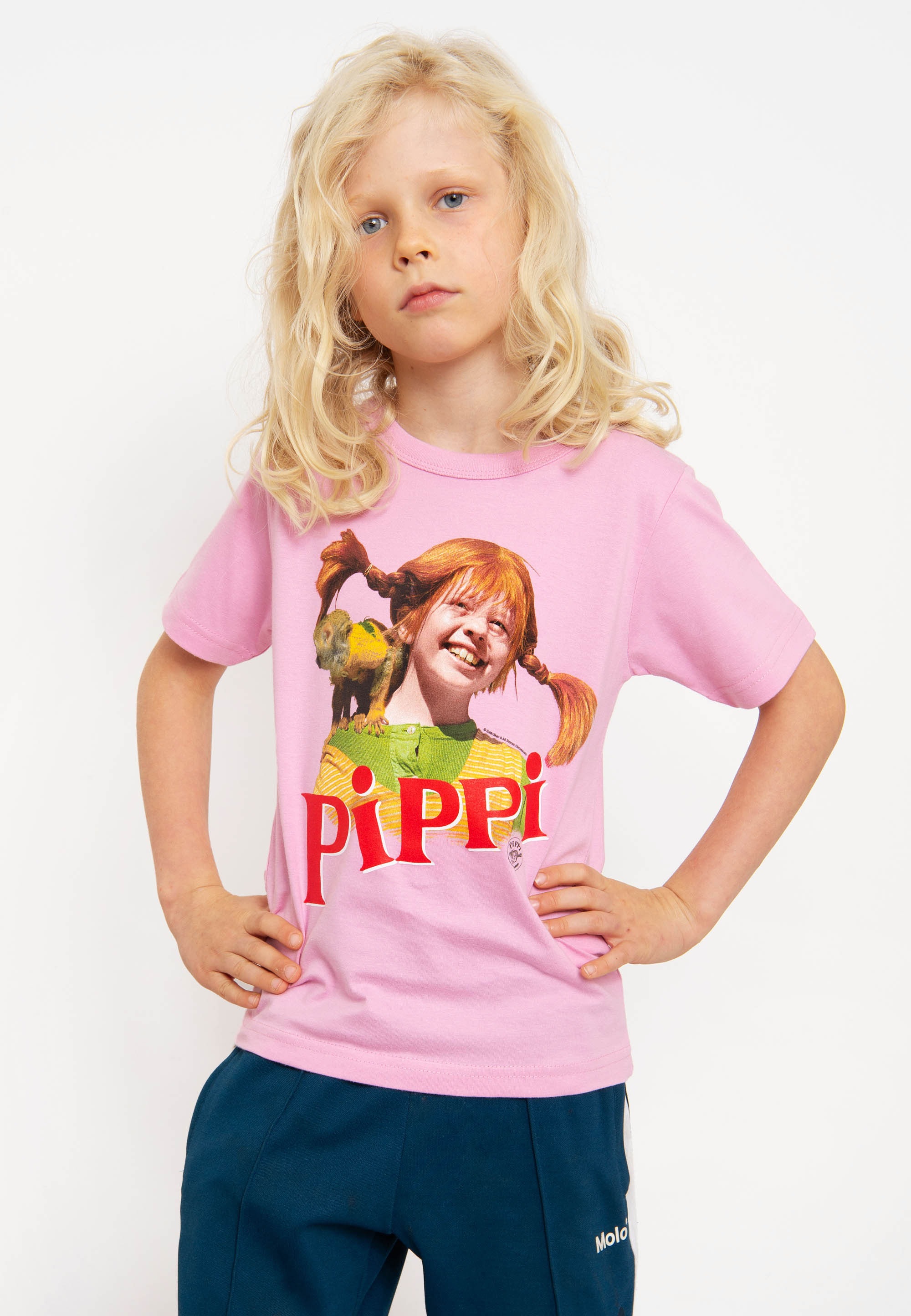 LOGOSHIRT T-Shirt »Langstrumpf & Herr Nilsson«, mit lizenziertem Print