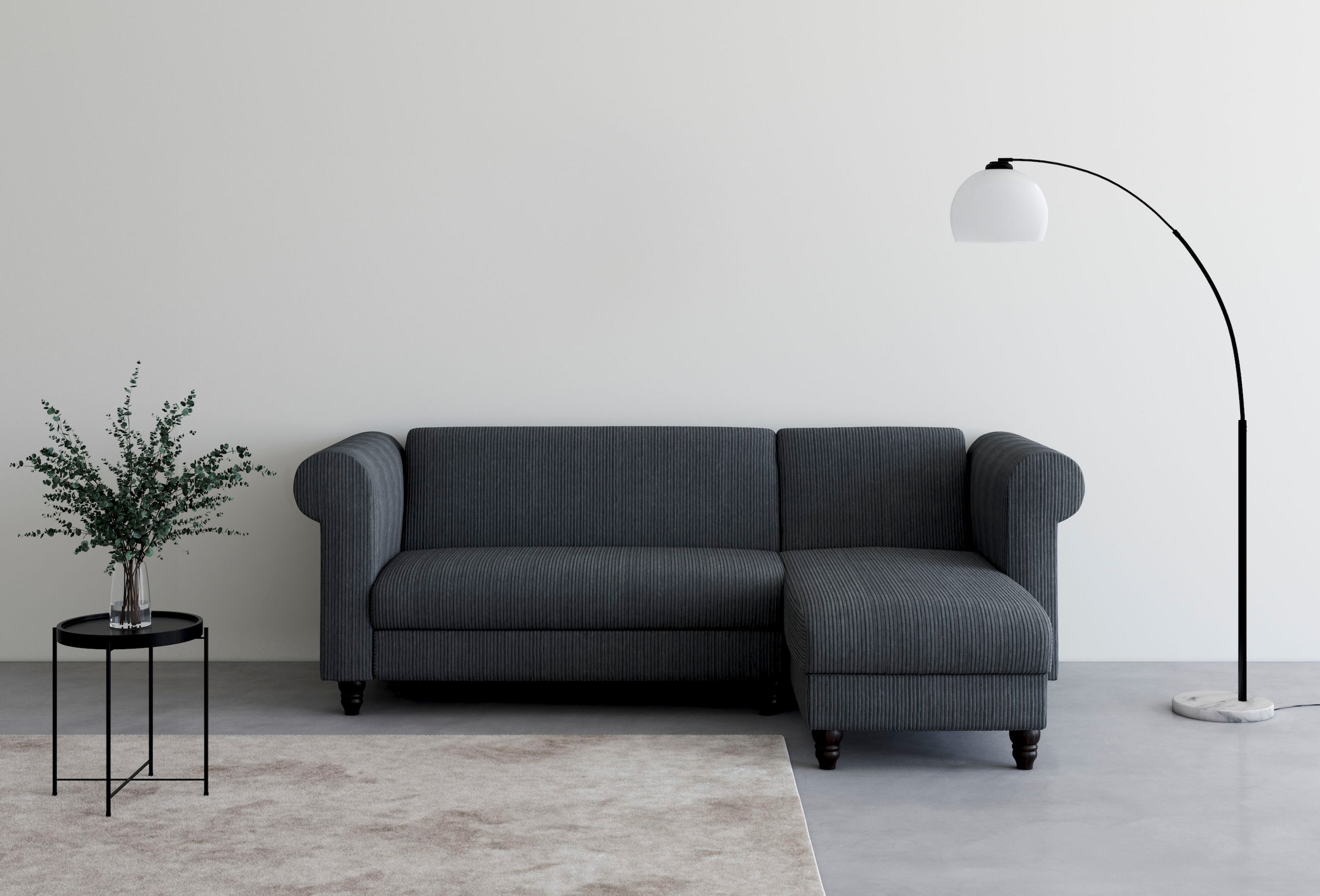 Ecksofa »Felix II, L-Form, Schlafsofa 241cm (Liegefl. 108/195 cm),«, verstellb....