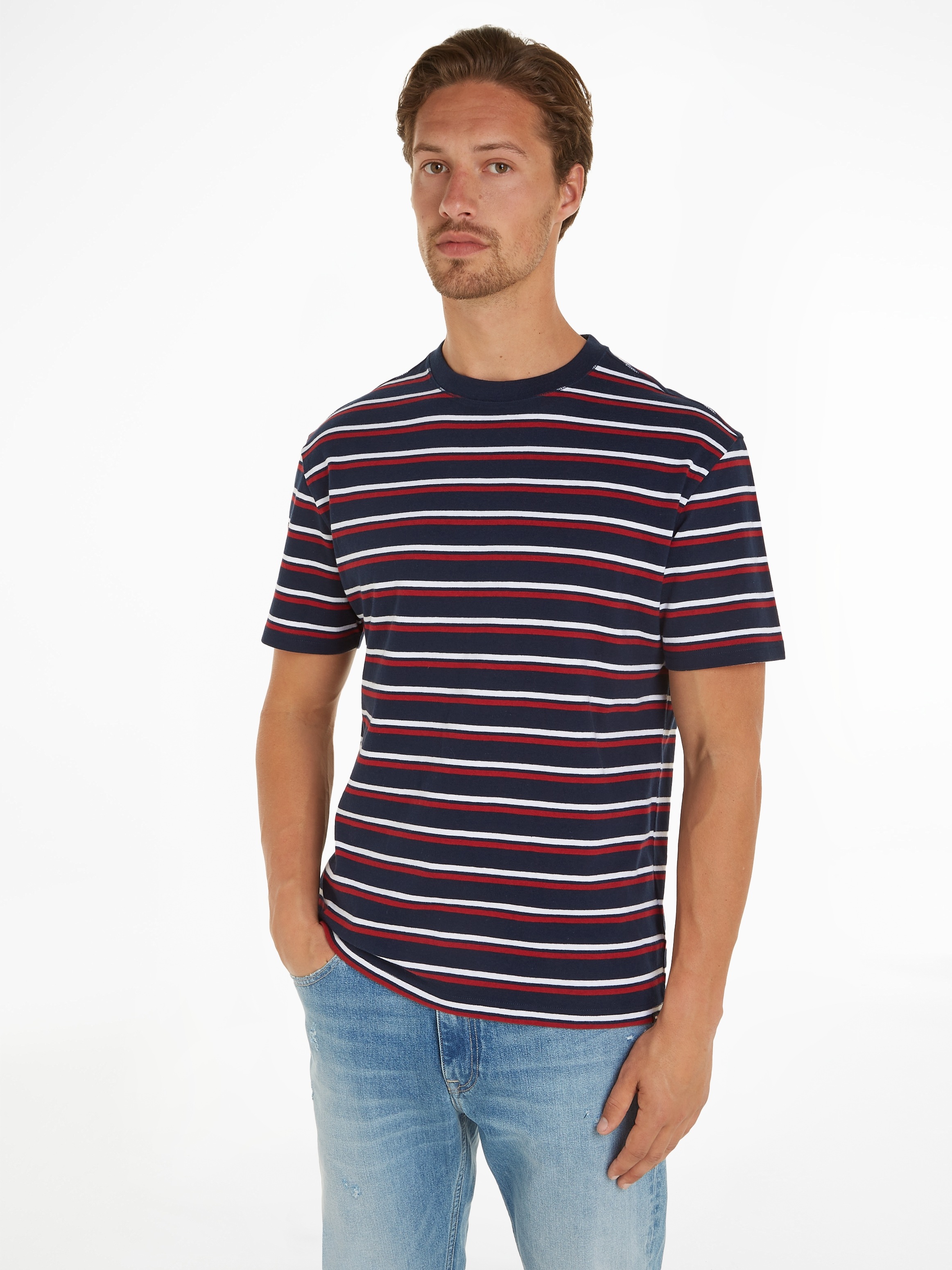 Tommy Jeans T-Shirt "TJM REG EASY STRIPE TEE"