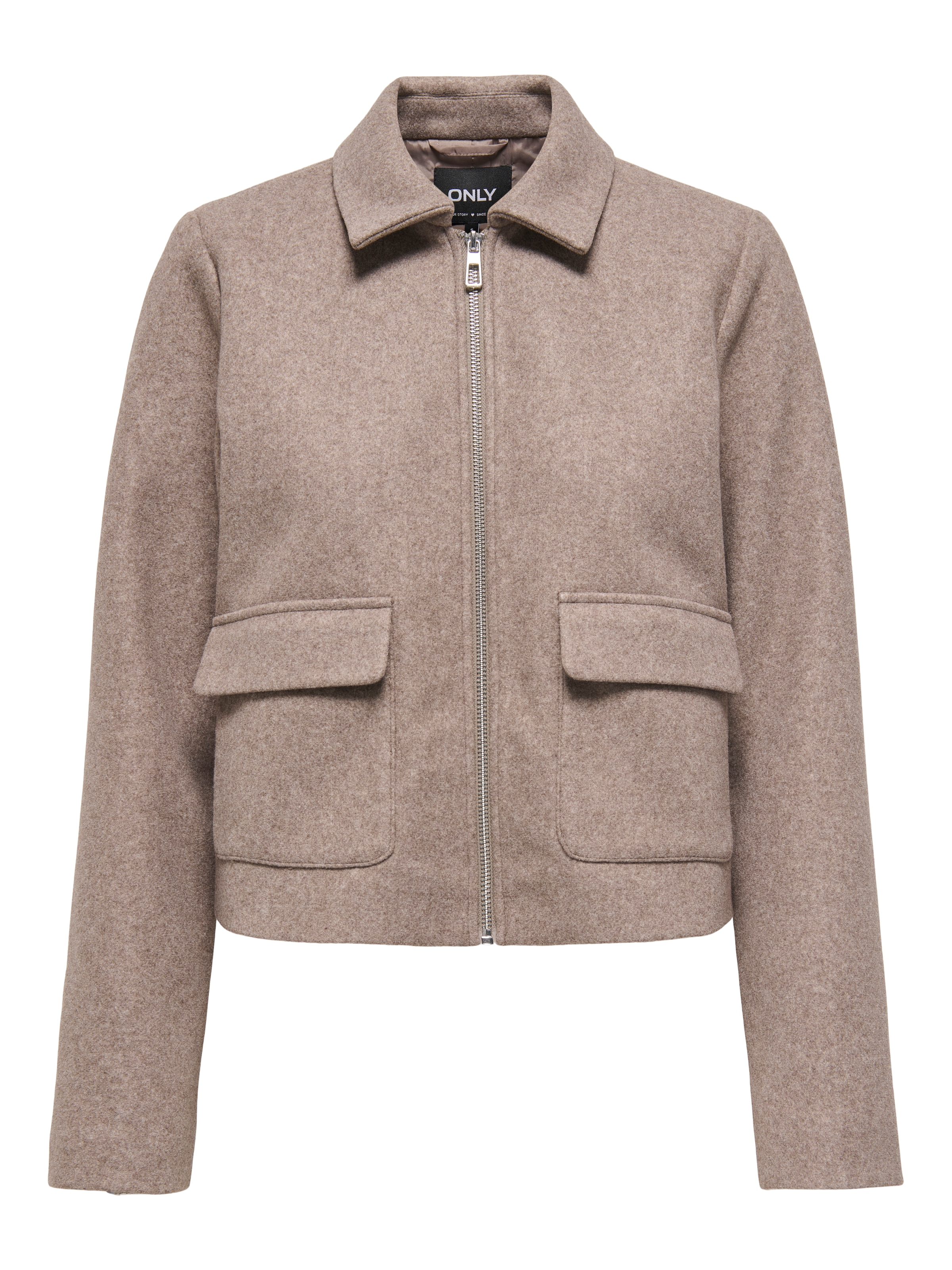 ONLY Kurzjacke "ONLVELA ZIP SHORT JACKET OTW" günstig online kaufen