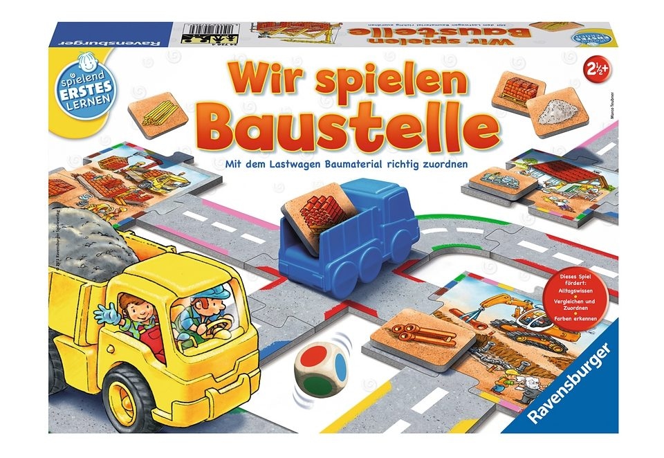 Spiel »Wir spielen Baustelle«, Made in Europe, FSC® - schützt Wald - weltweit