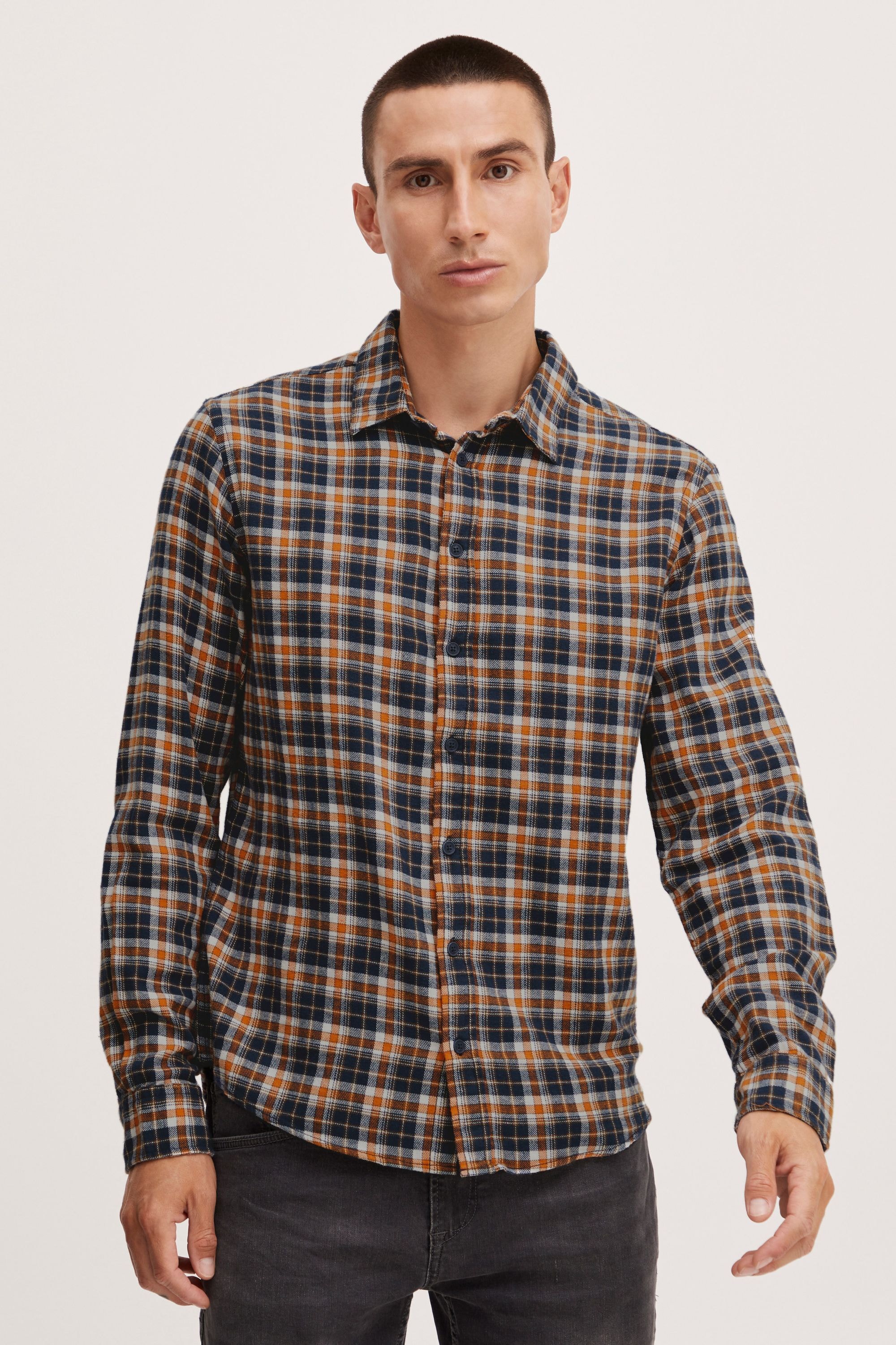 Blend Langarmhemd "BHHemd", Stilvolles Hemd mit langen Ärmeln günstig online kaufen