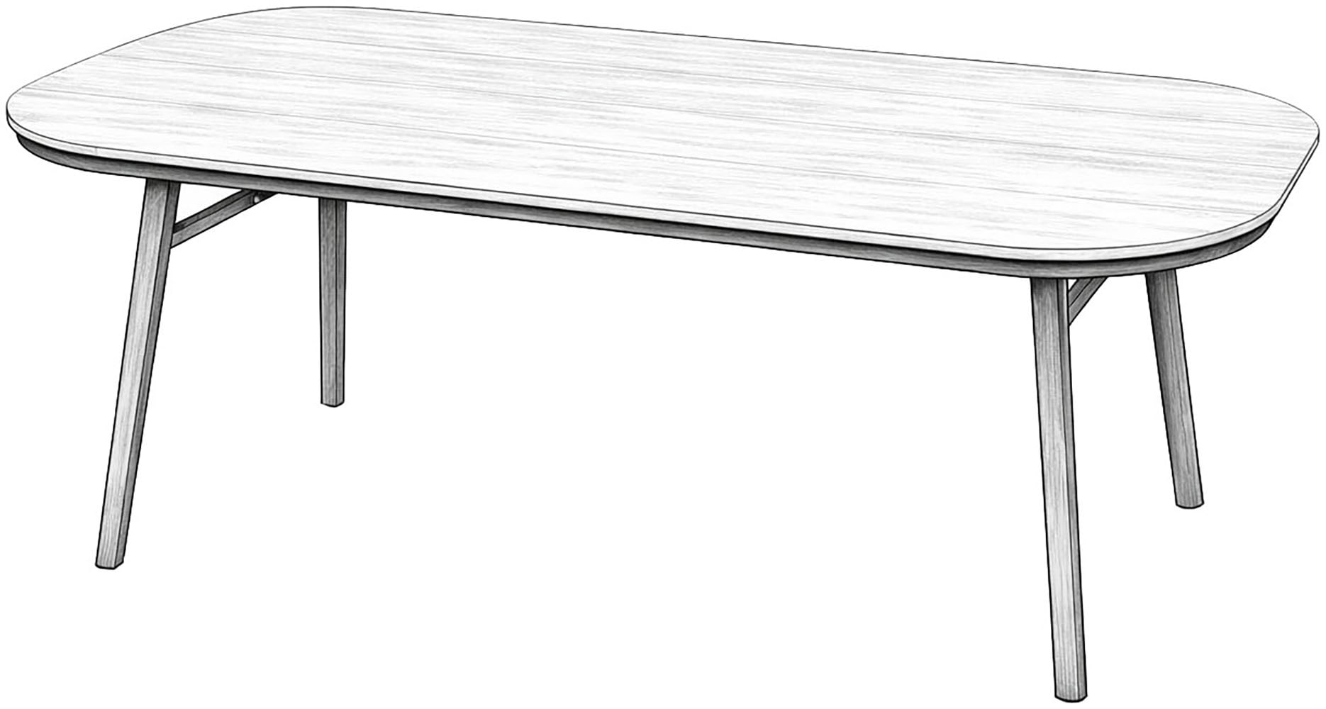 Destiny Garten-Essgruppe »LIMONE SAN MARINO 4 Se + Tisch OV 180x90cm, holzf./ grau« Set, 5 tlg. Aluminium, Rope, Polywood