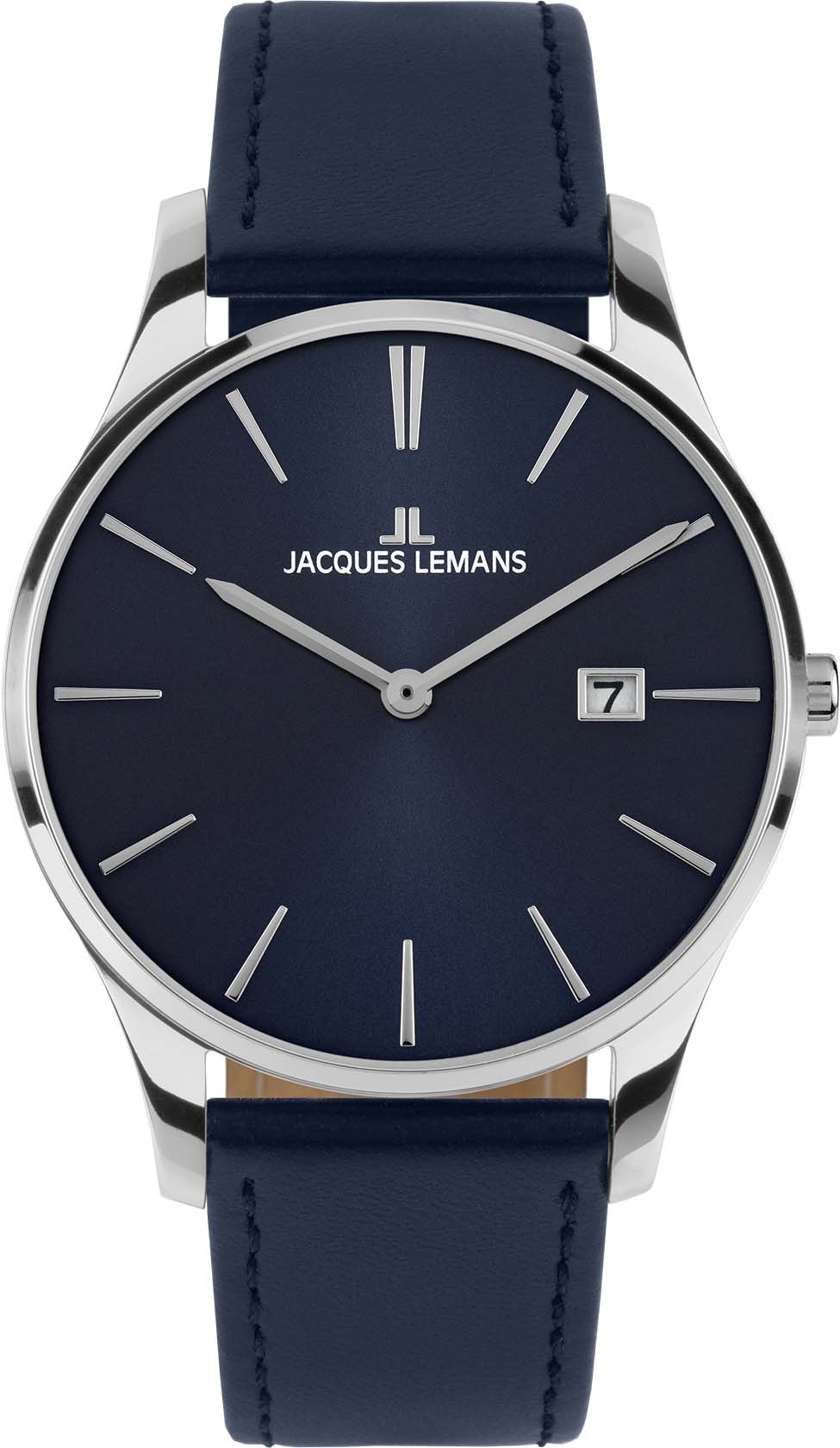 Jacques Lemans Quarzuhr »London 1-2122C« Armbanduhr D...