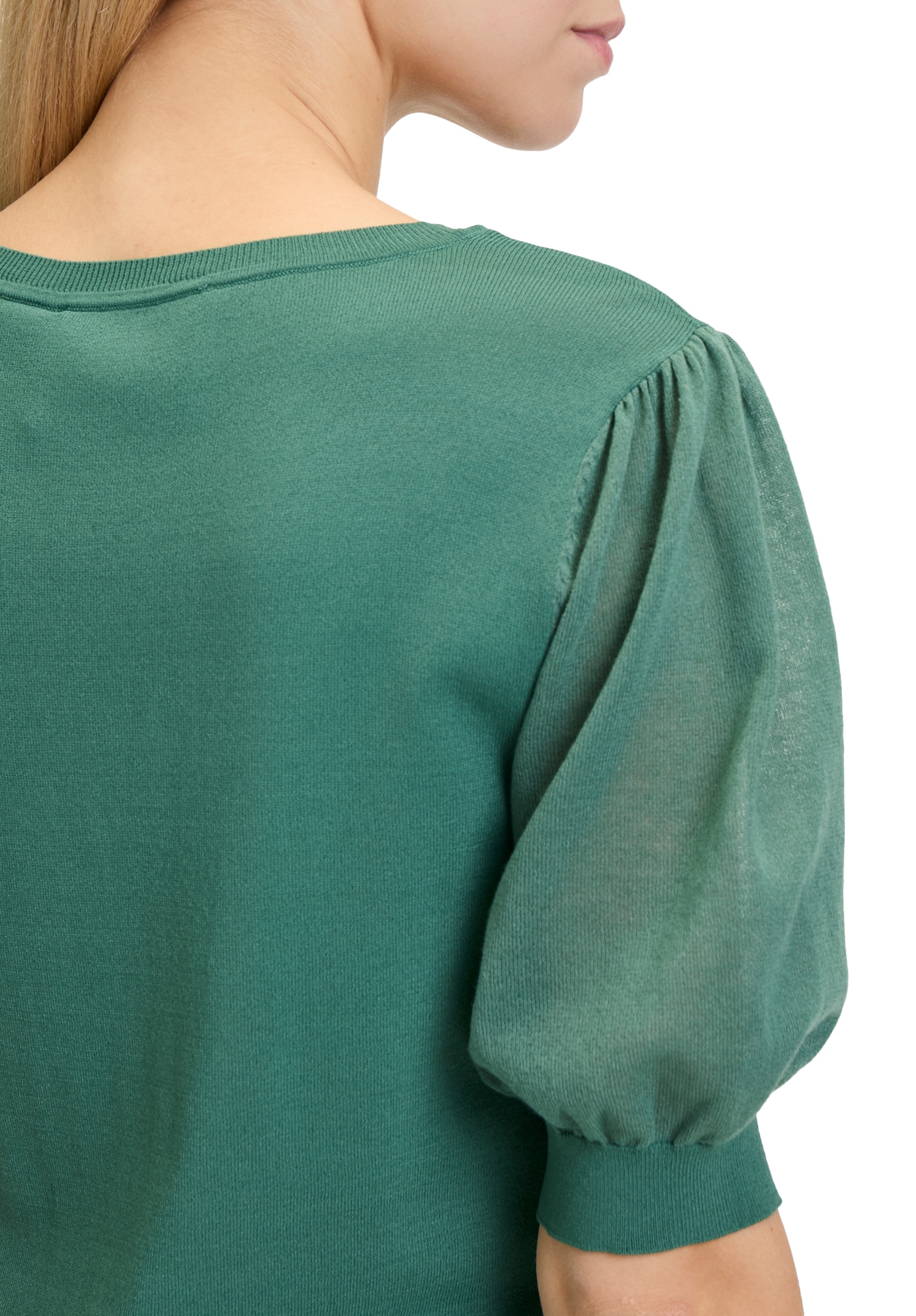 Cartoon Kurzarmshirt »Cartoon Strickpullover mit Rundhalsausschnitt«, (1 tlg.), Materialmix