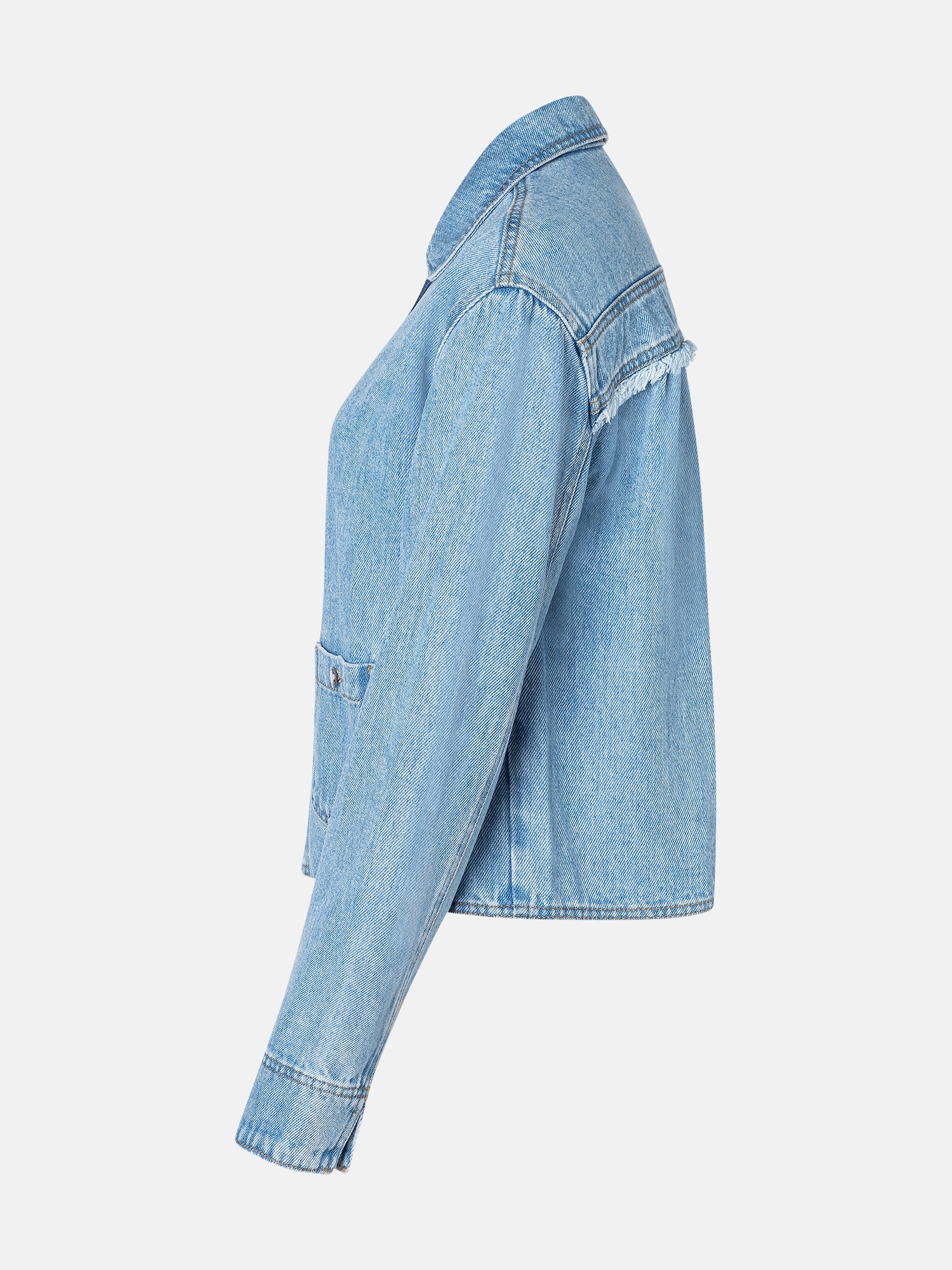 Lieblingsstück Jeansjacke »Nixon«, aus softem Material, lässig geschnitten