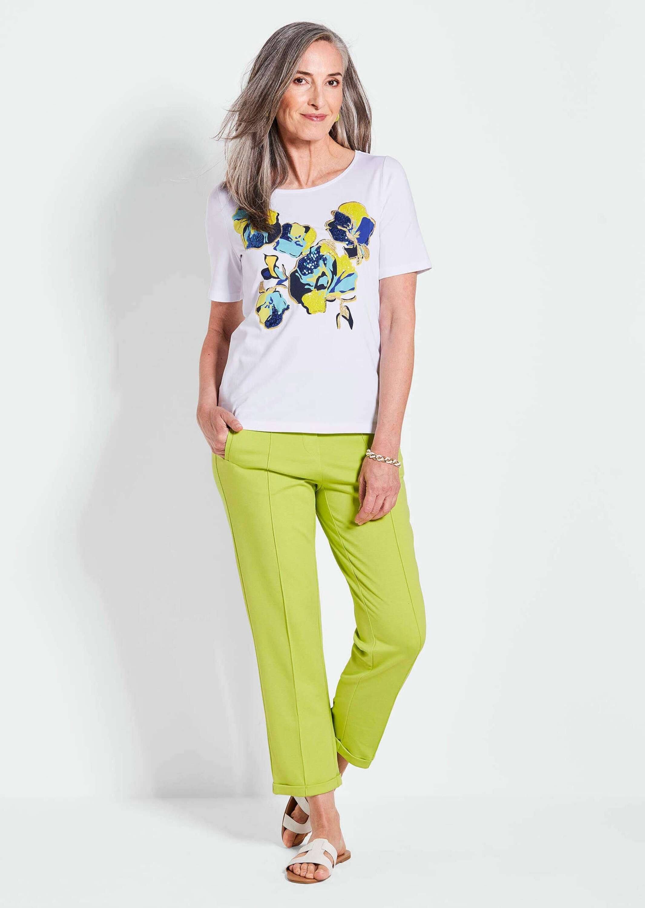 GOLDNER Print-Shirt »Kurzgröße Shirt«