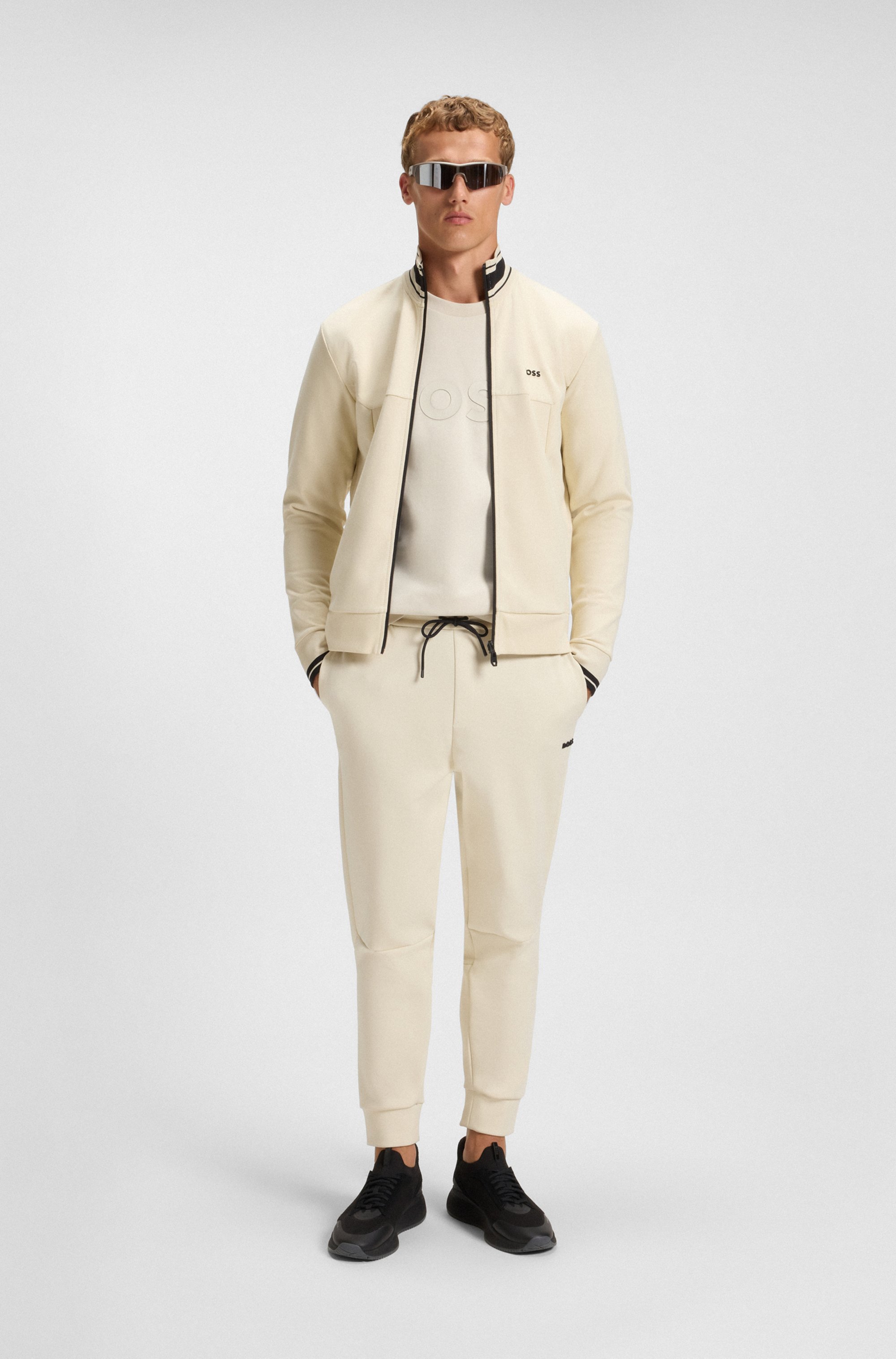 Thumbnail - BOSS GREEN Sweatshirt "Salbo" mit Logodruck