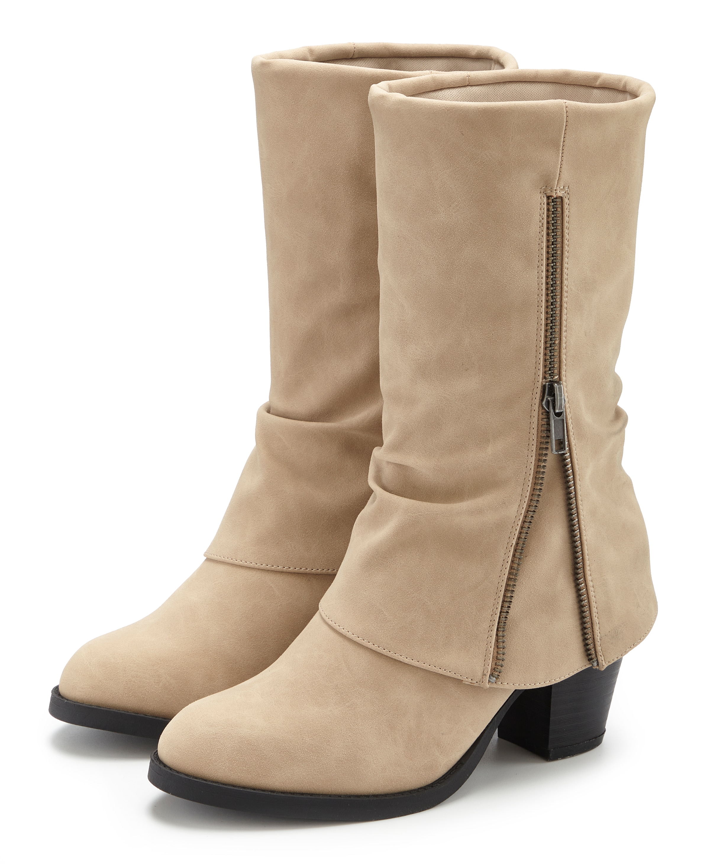 LASCANA Stiefel "Stiefelette, Boots," Stiefel, Blockabsatz günstig online kaufen