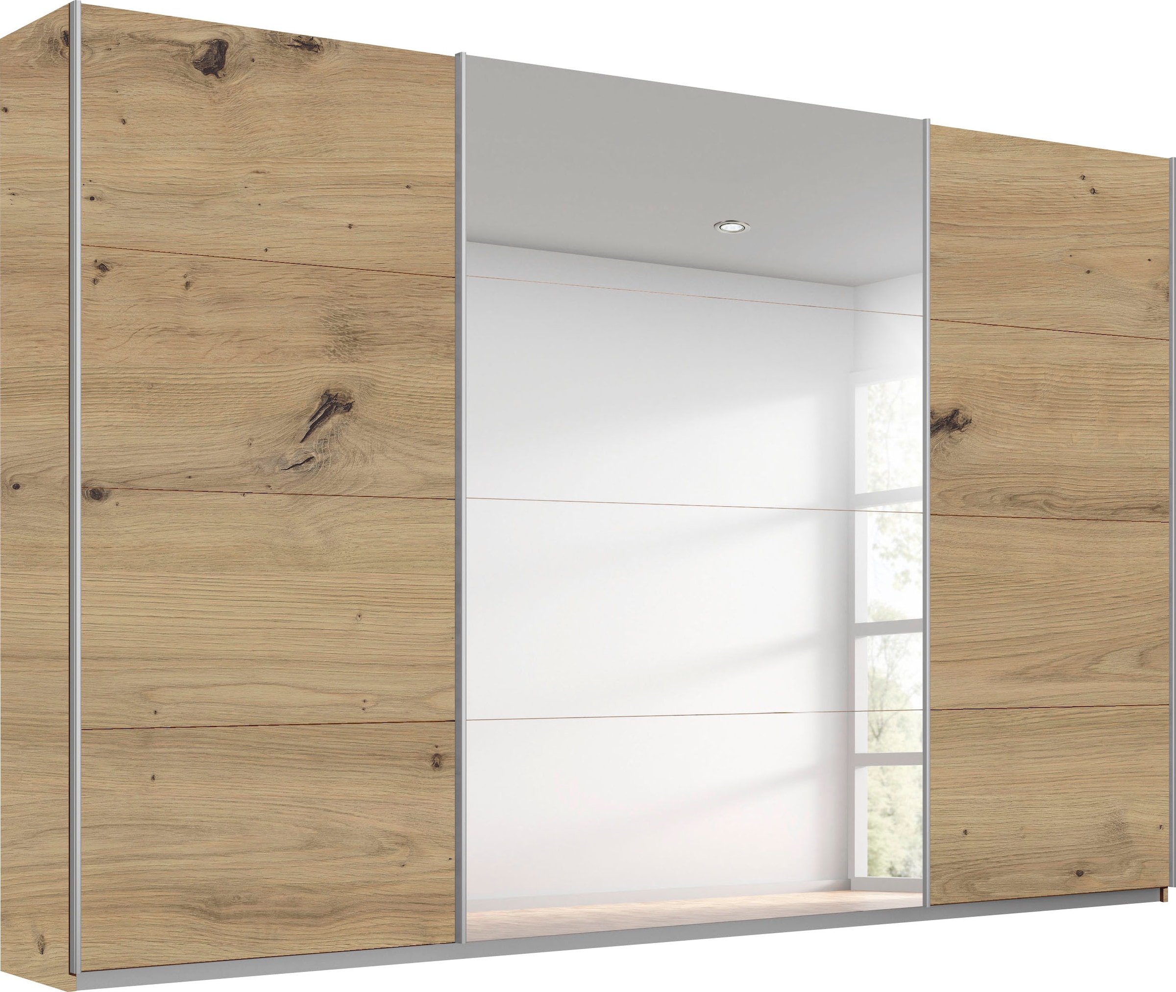 OTTO home 1100000002199 "Mehrzweckschrank Aktenschrank Möbel Mietswohnung Schlafzimmer TOMA" Breiten 203/271/315/360 cm, Höhen 210/229 cm, inkl. Regaleinsatz sowie zusätzlichen Einlegeböden MADE IN GERMANY