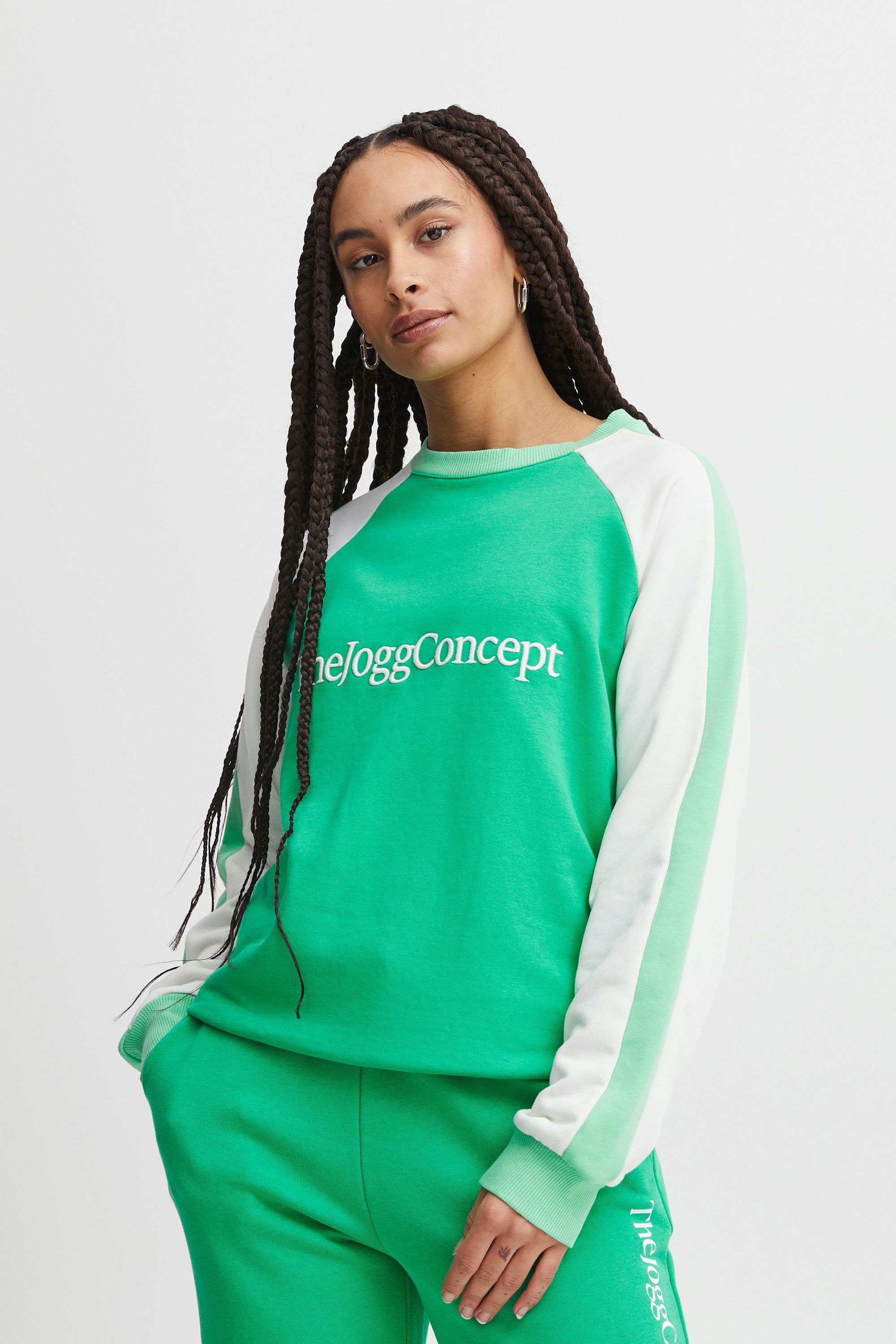 TheJoggConcept Rundhalspullover »Sweatshirt JCSafine«