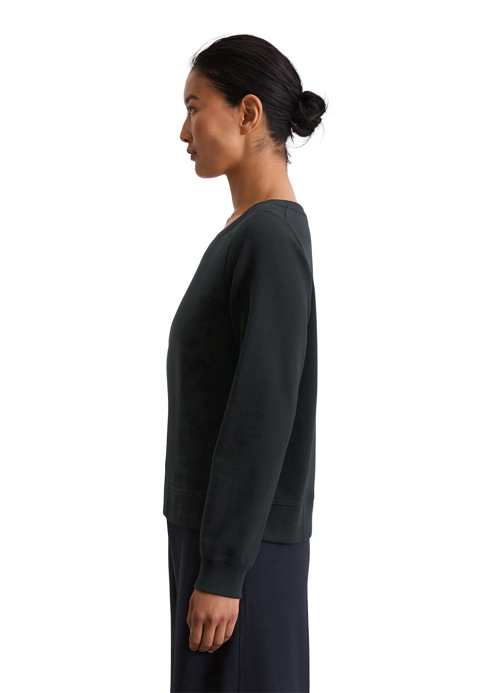 Marc O'Polo Sweatshirt »mit gepeachter Oberfläche«