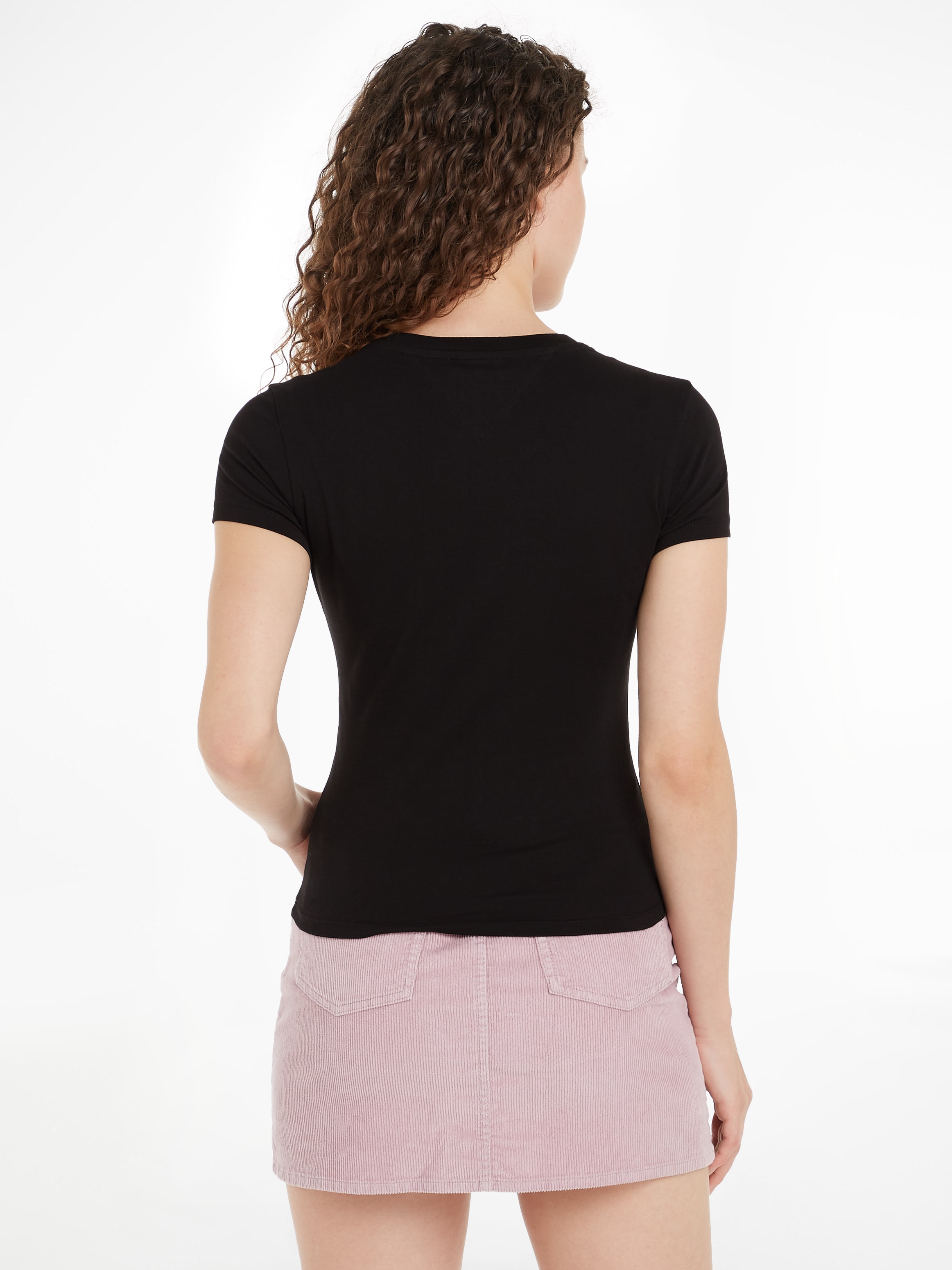 Tommy Jeans T-Shirt »TJW SLIM LINEAR TEE EXT«, mit Logo-Schriftzug