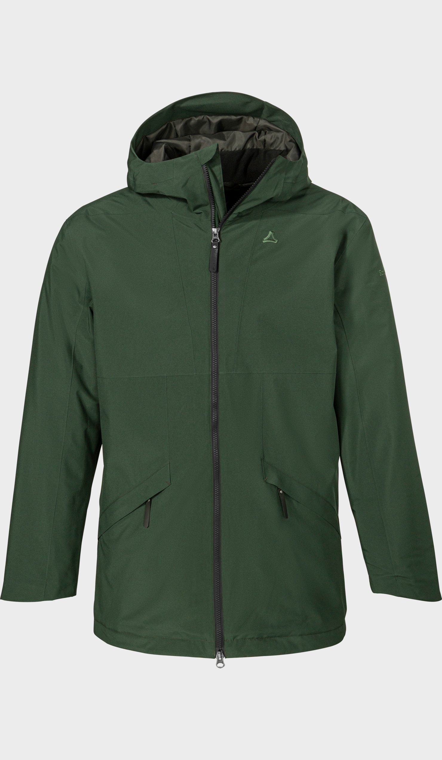 Schöffel Langjacke "Ins Parka Style Malkay MNS" mit Kapuze