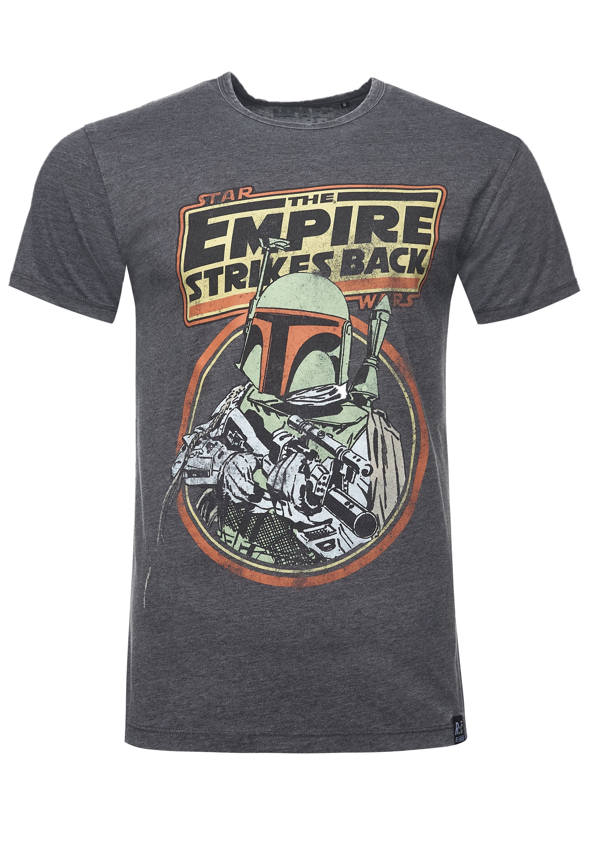 Recovered T-Shirt »Star Wars The Empire Strikes Back Boba Fett«, mit coolem Boba Fett-Print