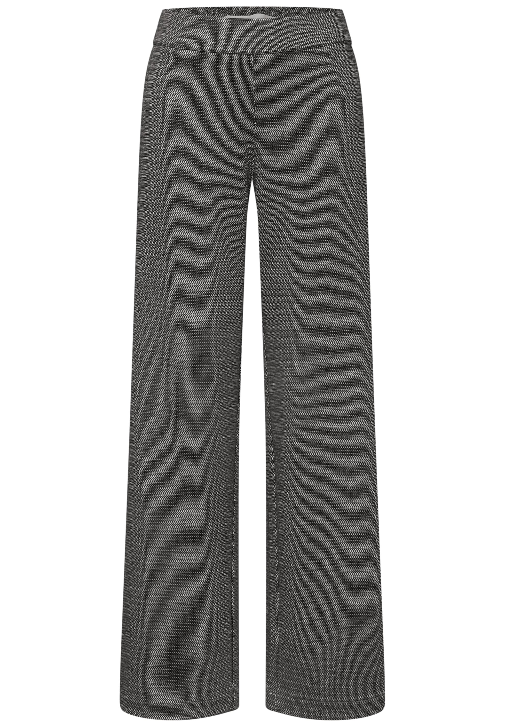 STREET ONE STUDIO Culotte  in Salt und Pepper-Optik