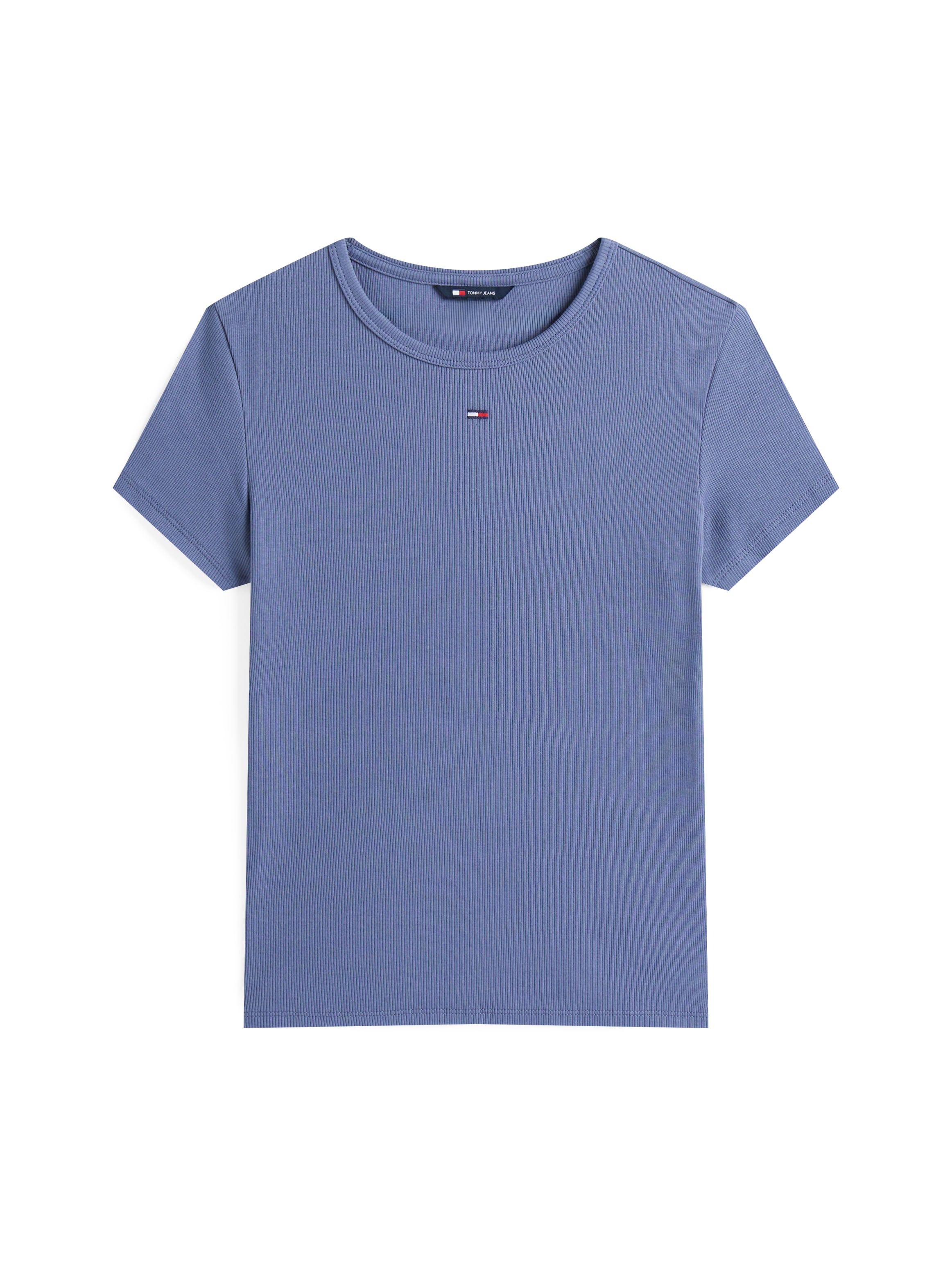 Tommy Jeans T-Shirt »TJW SLIM ESSENTIAL RIB SS«, mit gerippter Struktur