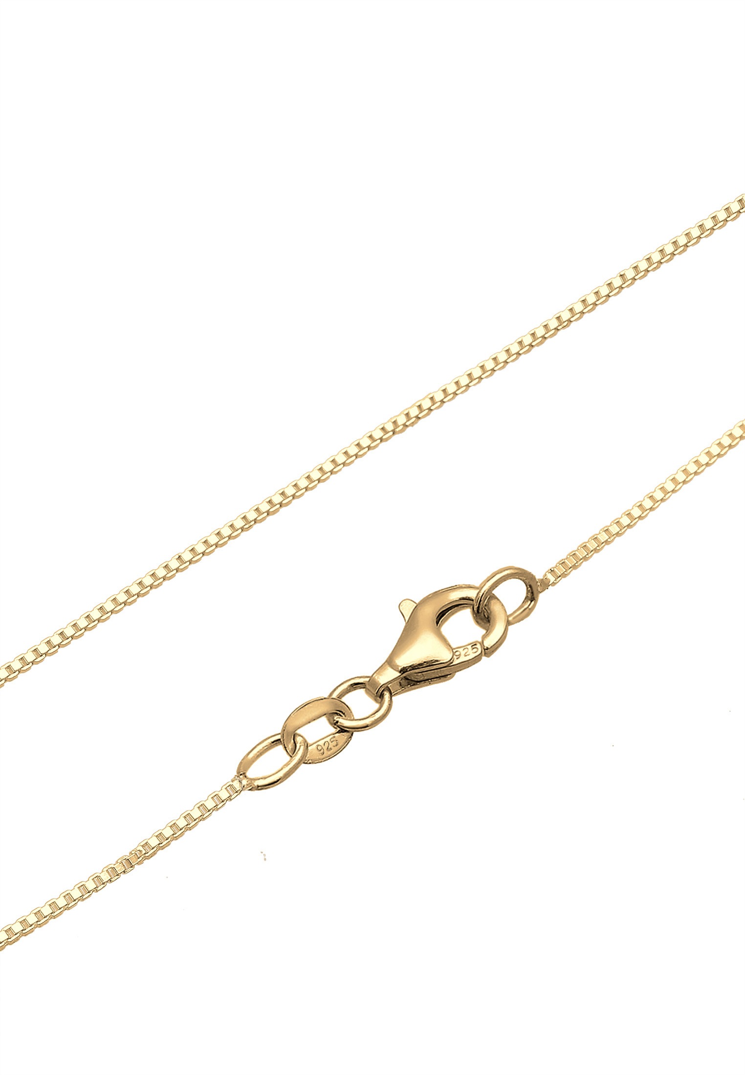 Elli Kette mit Anhänger »Feuer Element Coins Plättchen Vintage 925 Silber«