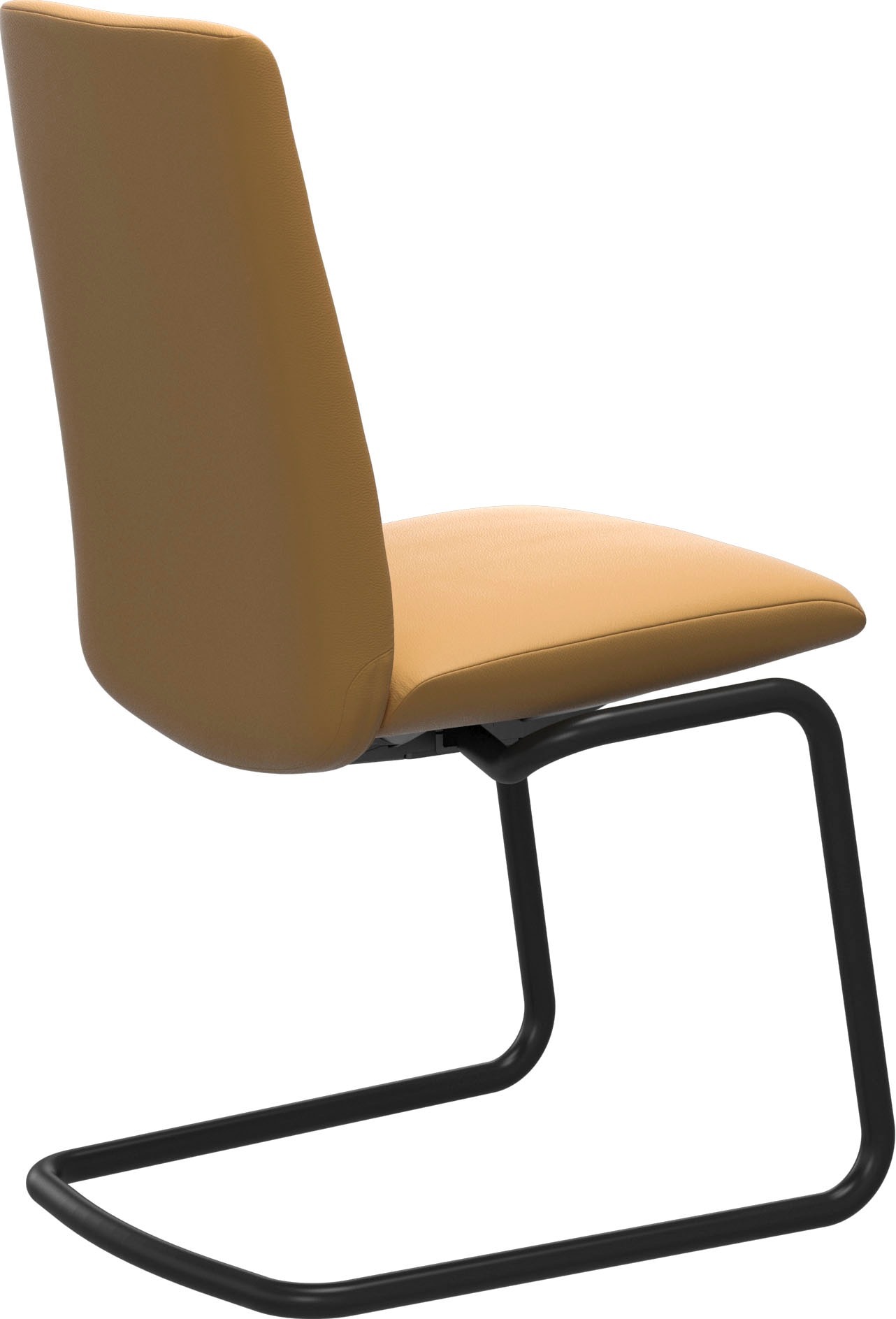Stressless® Polsterstuhl »Laurel«, Leder PALOMA, Low Back, Größe M, mit Beinen aus Stahl in Schwarz matt