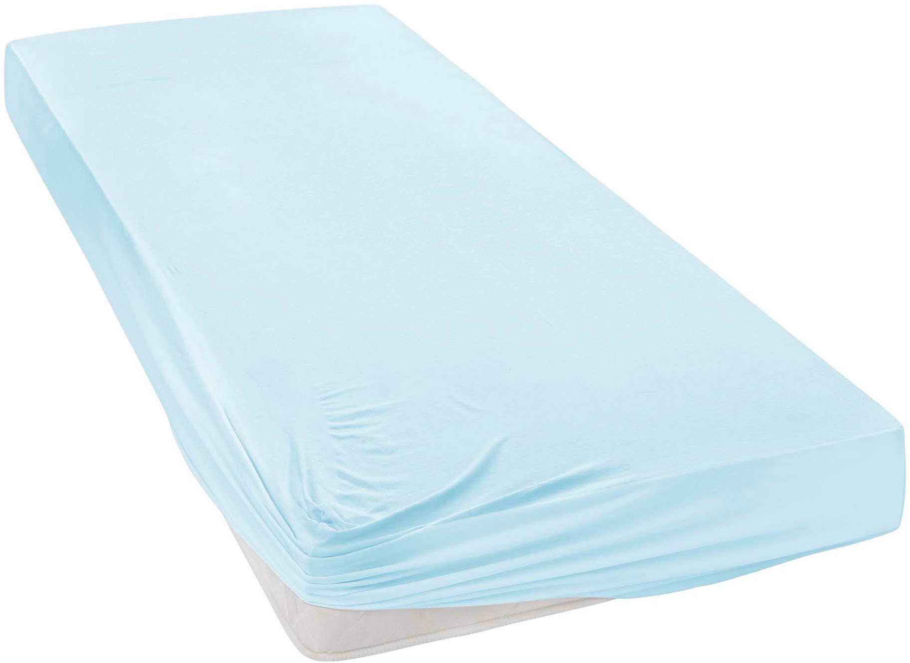 Janine Spannbettlaken "MAKO-FEINJERSEY 5007" aus 100% Baumwolle, für Matrat günstig online kaufen