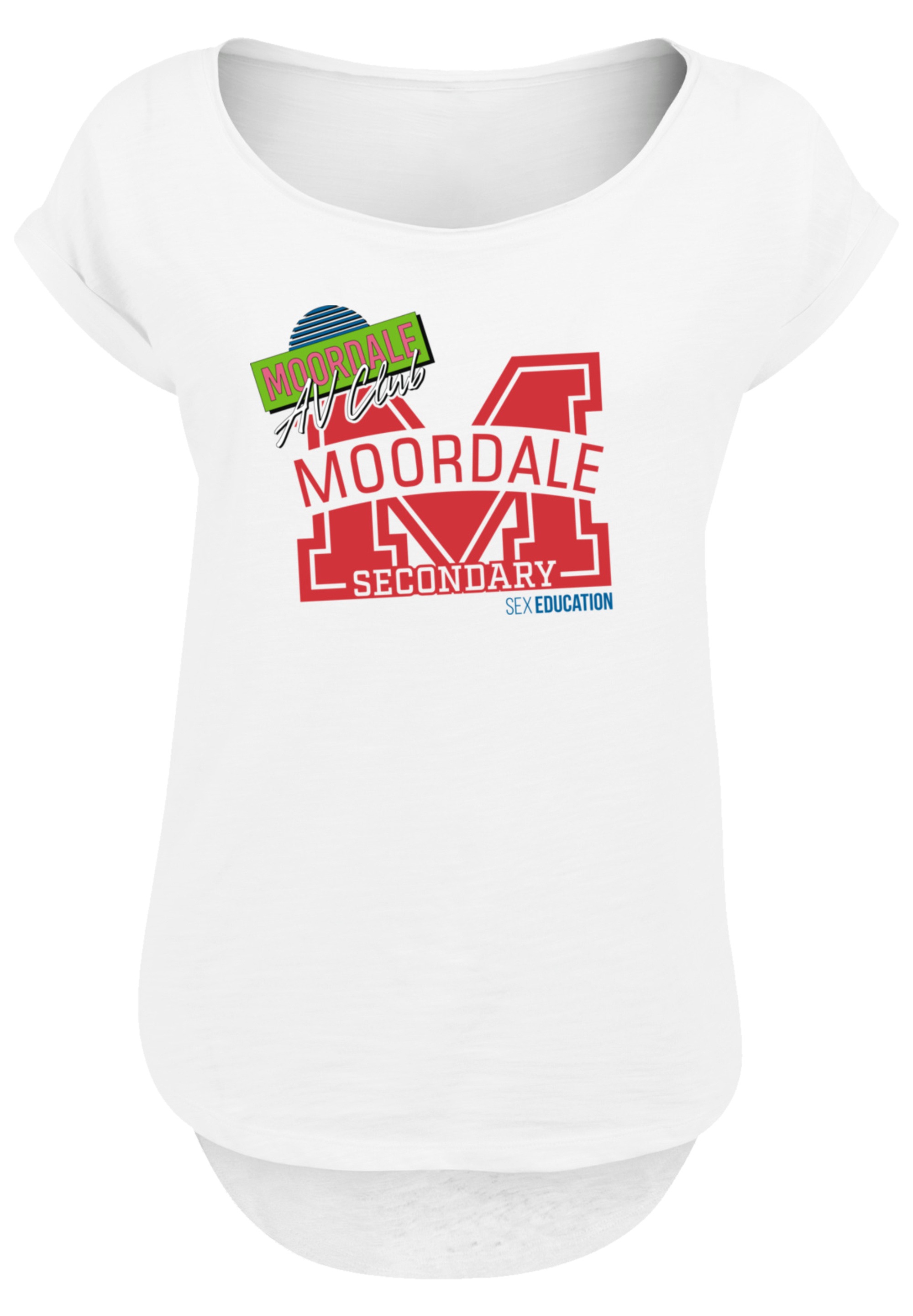 F4NT4STIC T-Shirt »Sex Education Moordale M Collage Netflix TV Series«, Premium Qualität