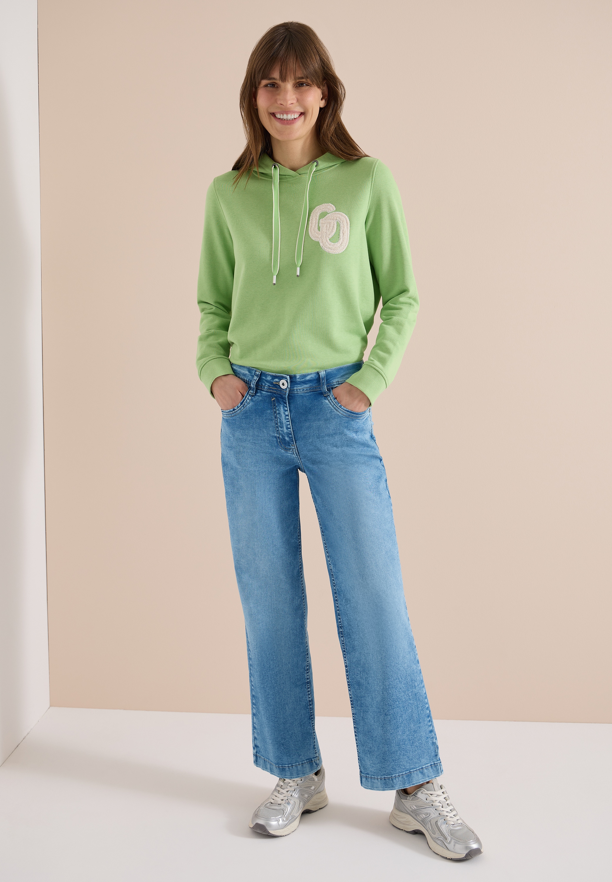 Cecil Loose-fit-Jeans aus Baumwolle mit Stretchanteil