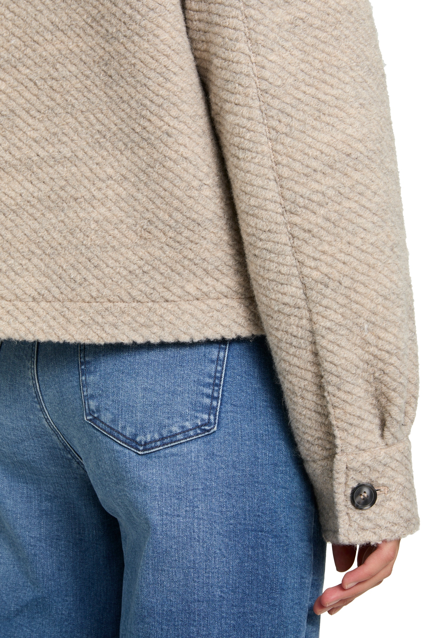 Cartoon Canvasjacke »Cartoon Damen Casual-Jacke mit aufgesetzten Taschen«