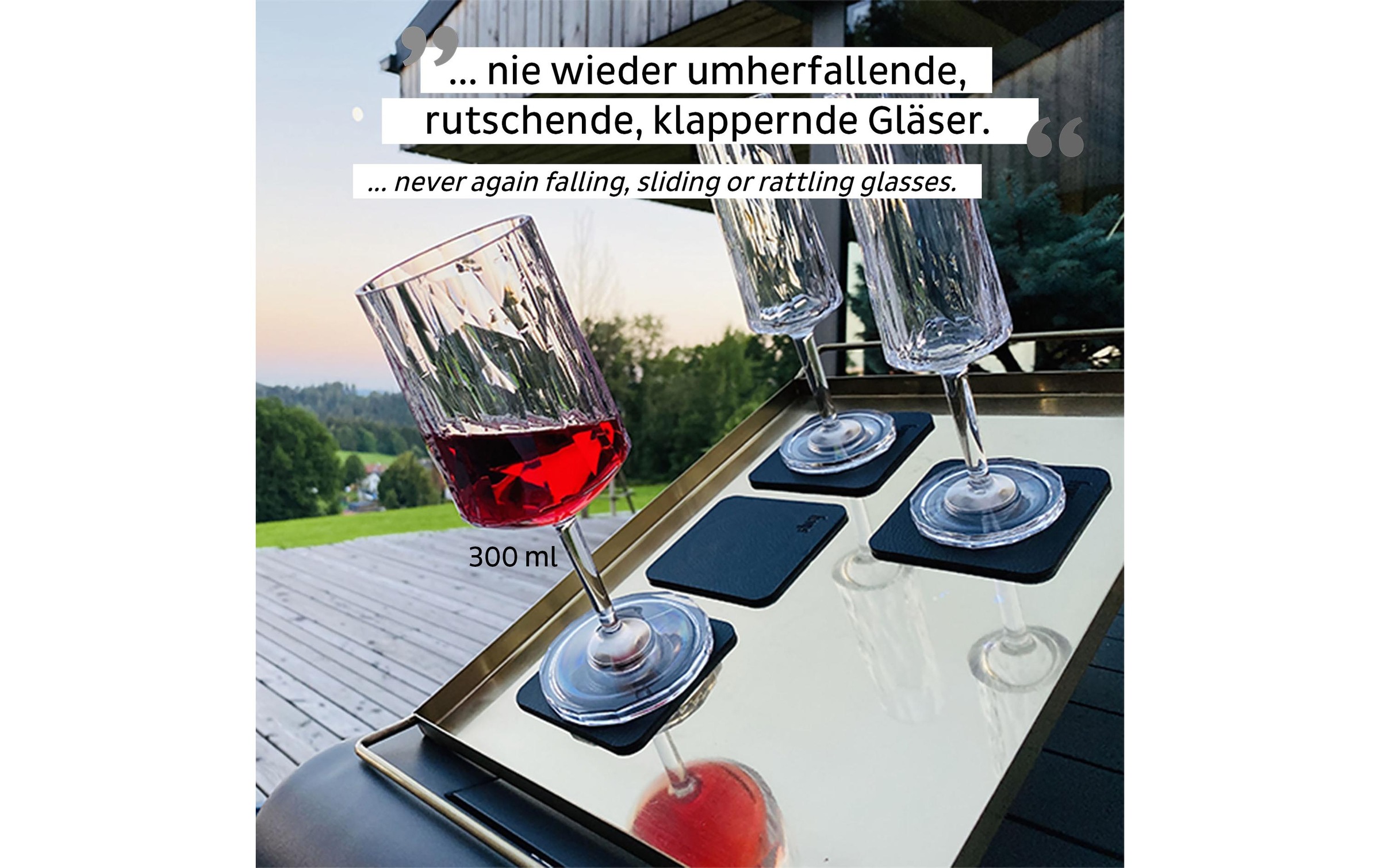 silwy MAGNETIC SYSTEM Glas »6er-Set, 3 dl«