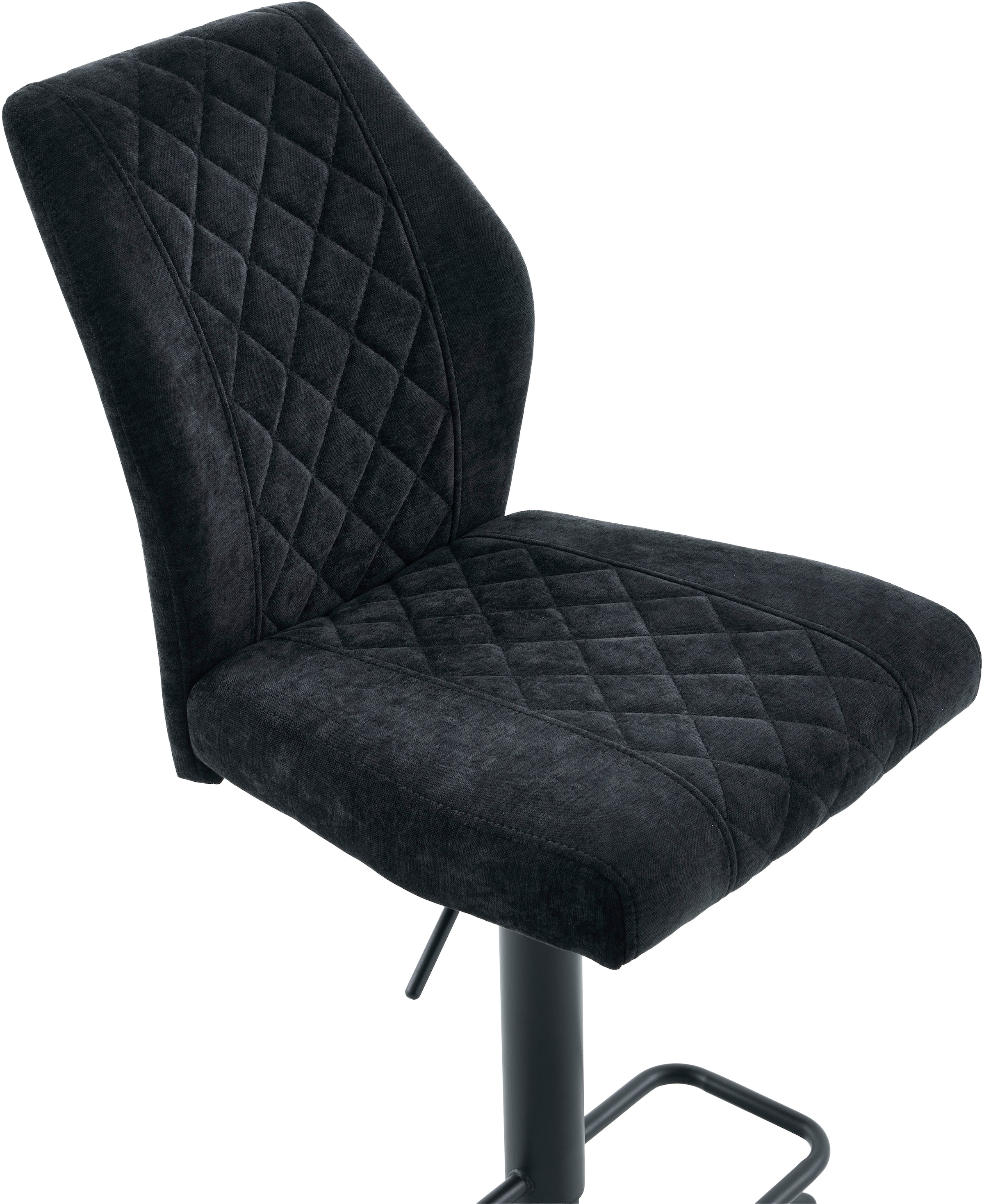 HELA Barhocker »BABSI« Set, 2 Stk. tlg. 360° drehbar, höhenverstellbar mit Gasdruckfeder, Sternfuß