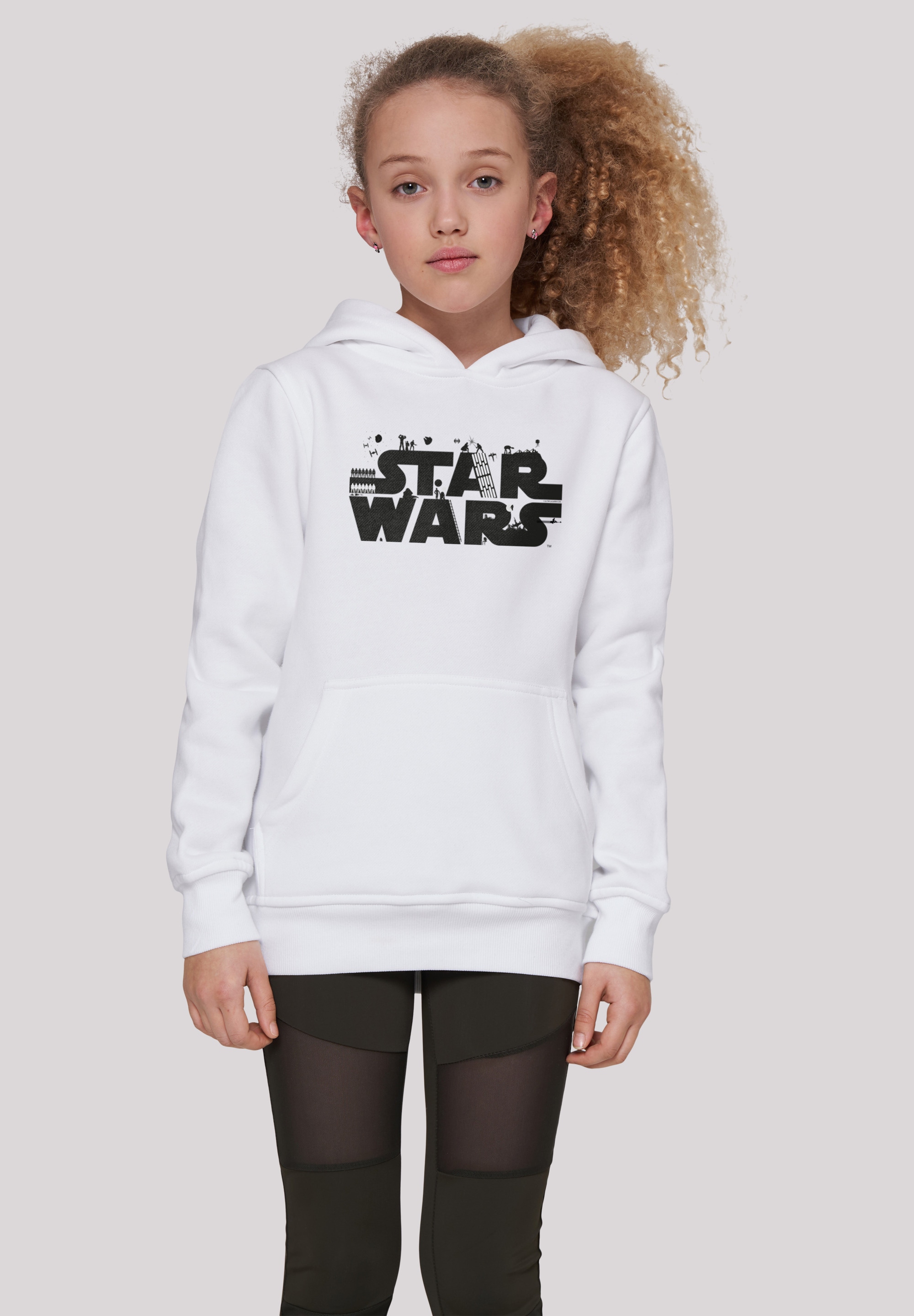 BAUR Sweatshirt | Wars »Star ,Premium Friday F4NT4STIC Minimalist Black Unisex Merch,Jungen,Mädchen,Bedruckt Logo«, Kinder