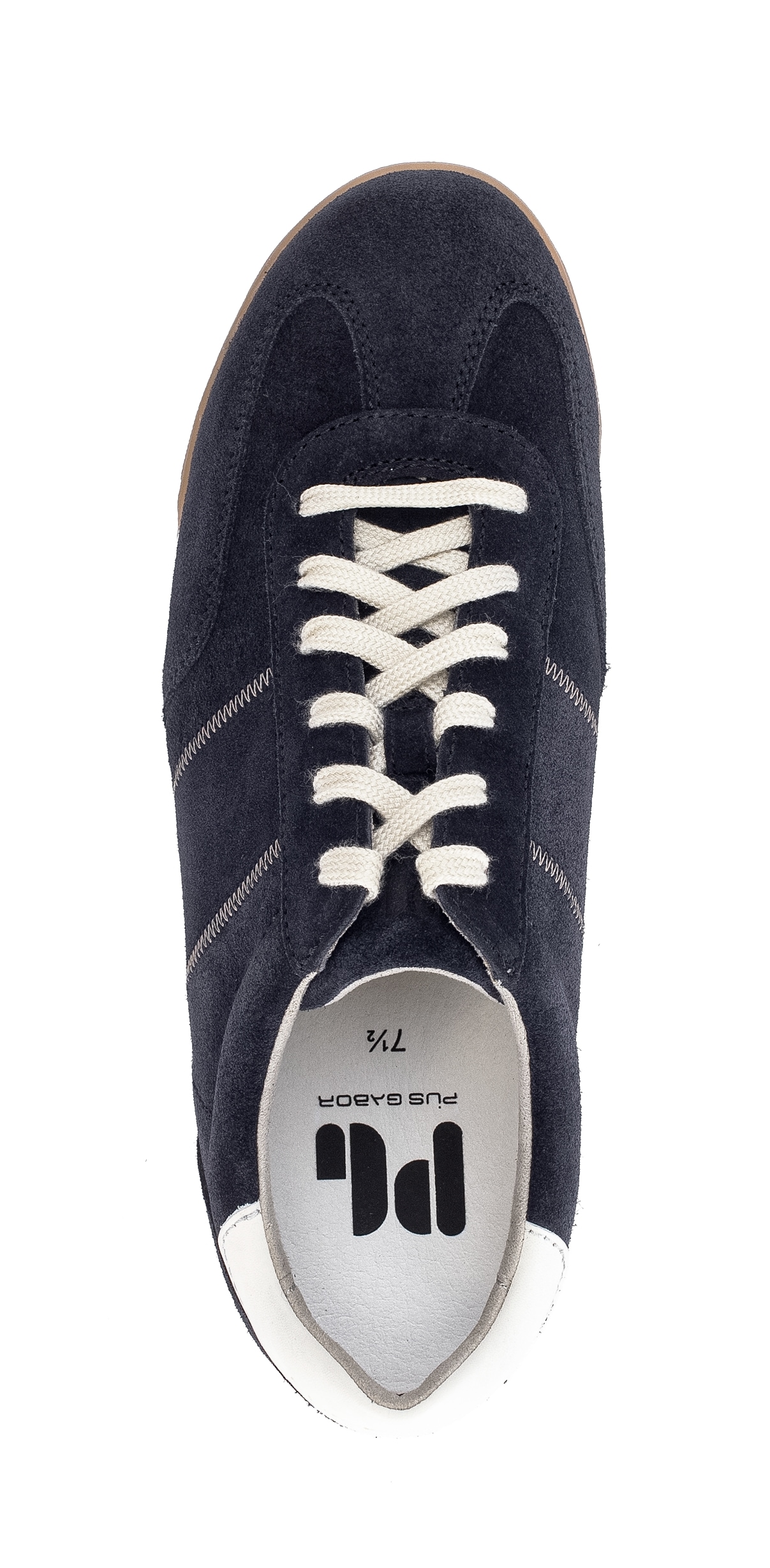 Pius Gabor Sneaker  , Freizeitschuh, Komfortschuh, Schnürschuh mit Kontrastnähten, G-Weite