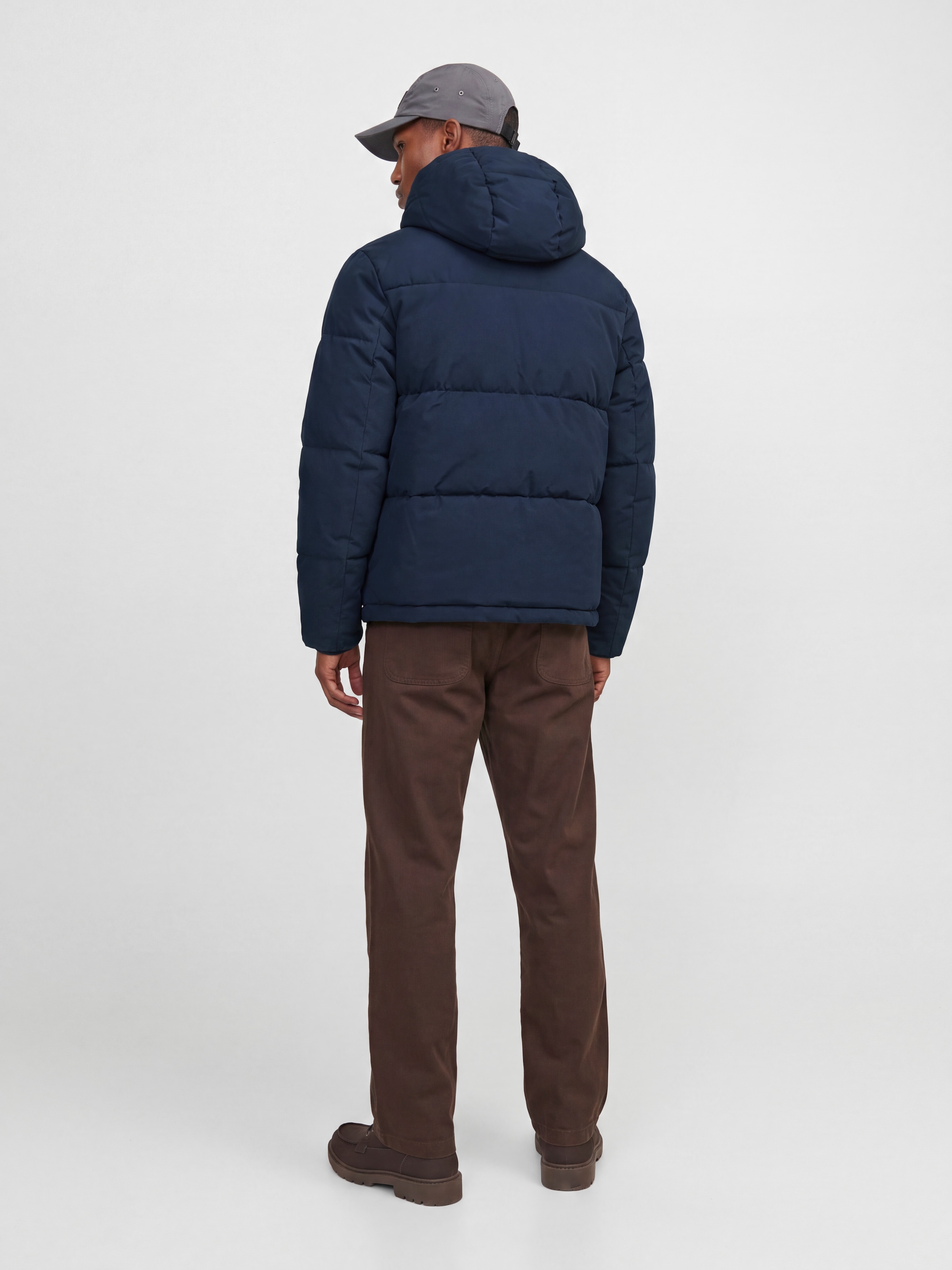 Jack & Jones Steppjacke »JJTATE PUFFER JACKET« mit Kapuze Kunstfaser, regular fit