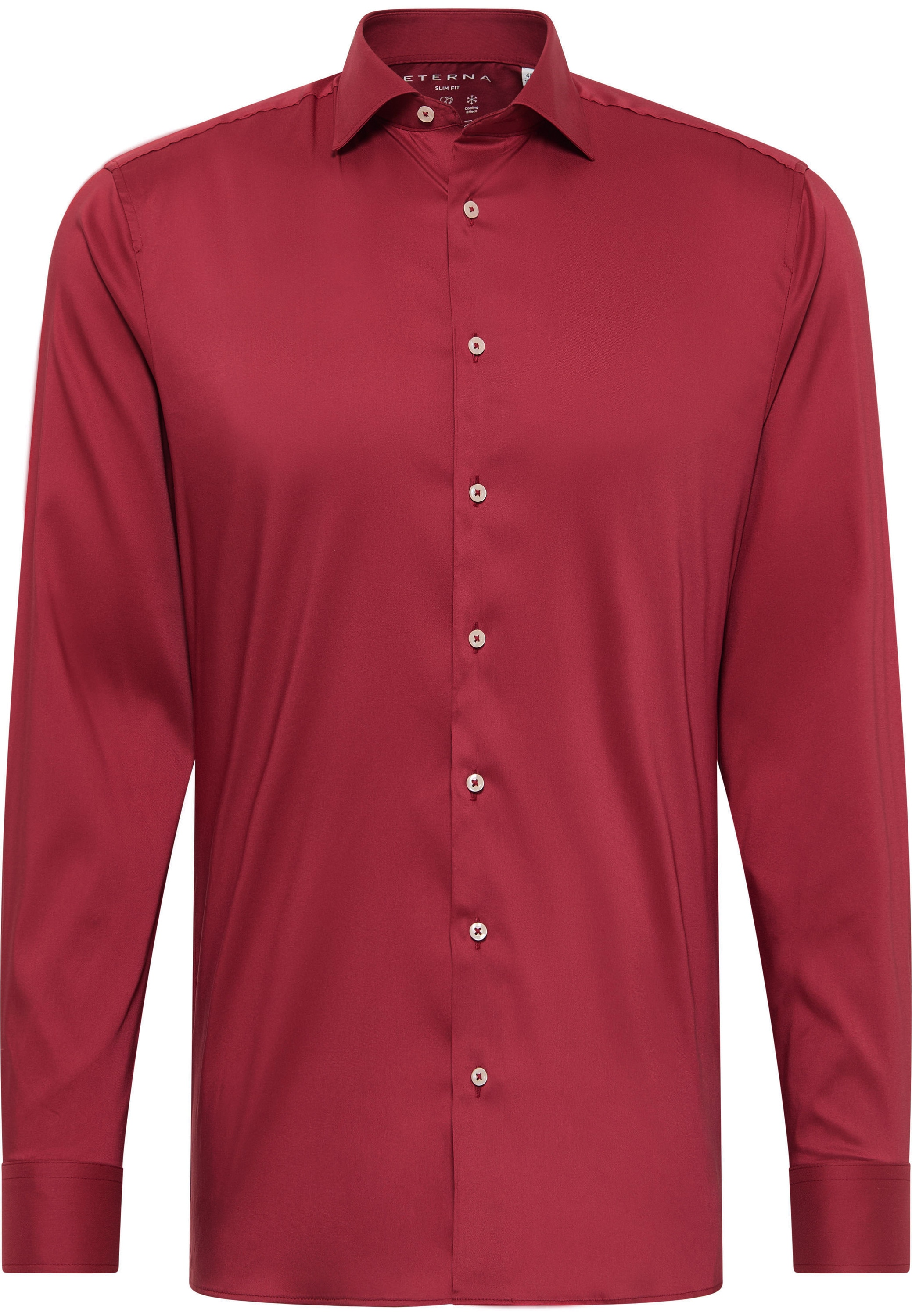 Eterna Langarmhemd »SLIM FIT«, EASY IRON (bügelleicht)