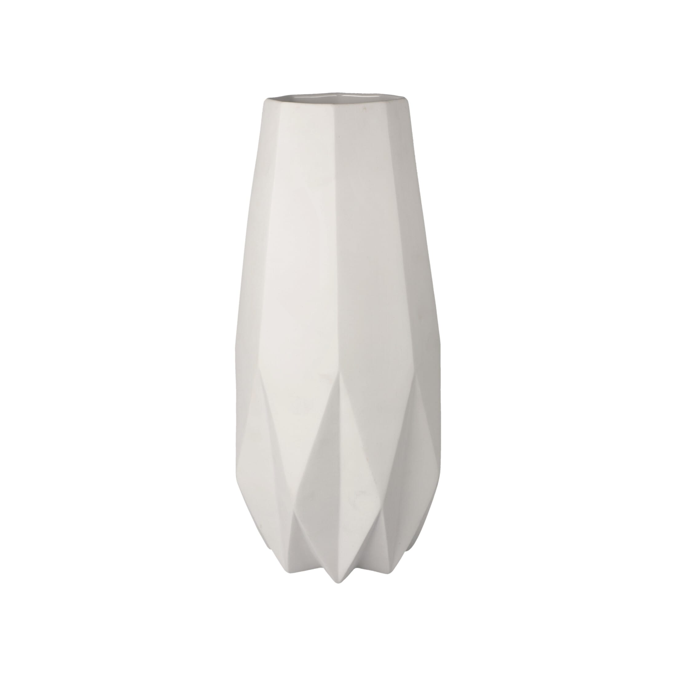 Goebel Dekovase "Vase Polygono Star 33,5 cm weiß" Abwischbar