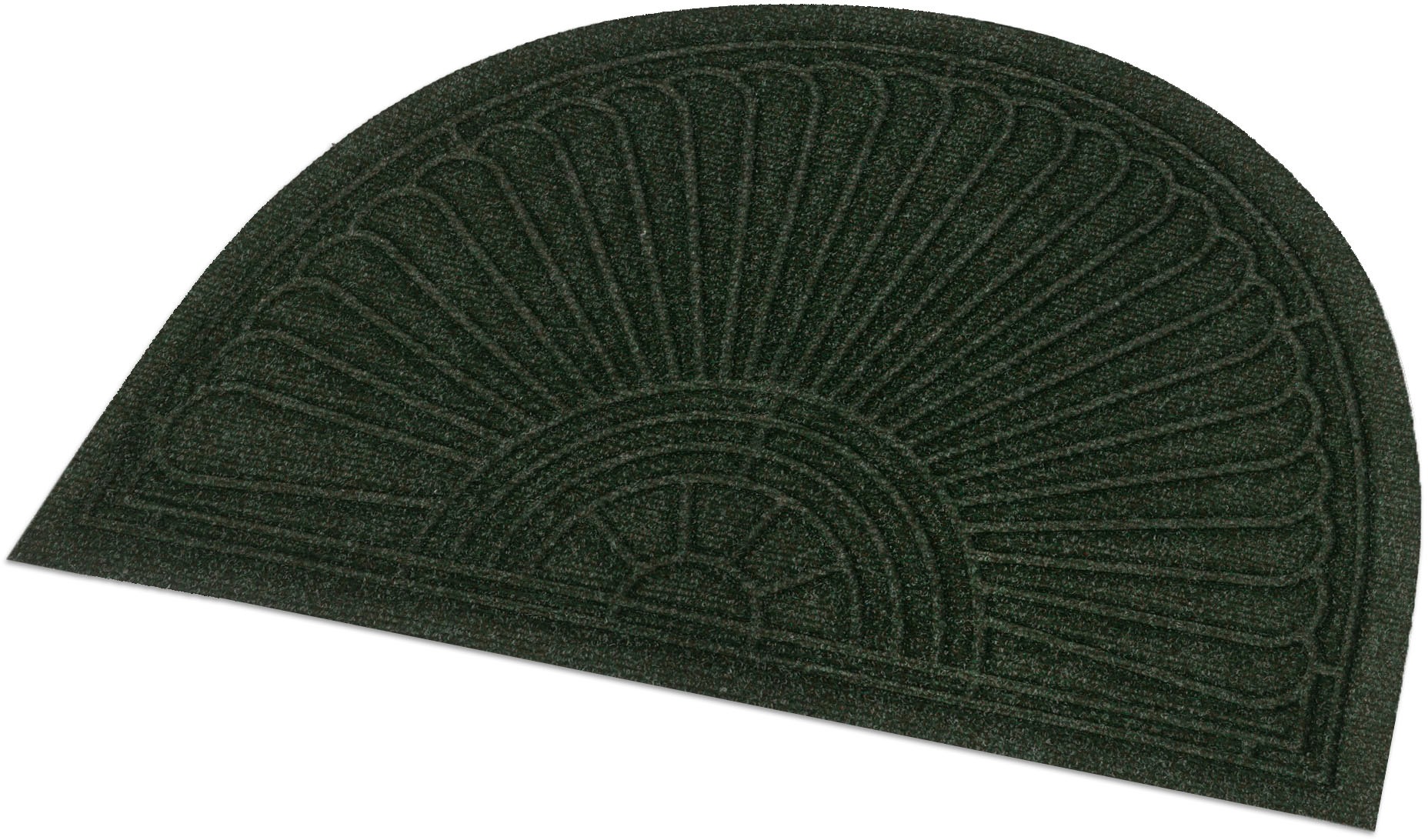 wash+dry by Kleen-Tex Fußmatte »Halfmoon midnight green«, rechteckig, 8 mm Höhe