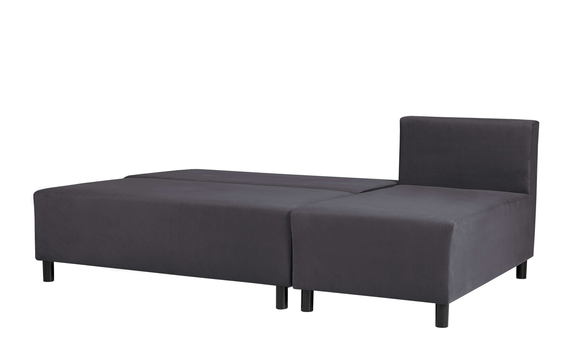 INOSIGN Ecksofa »IWALANI, Schlafsofa mit Bettkasten, Recamiere beidseitig montierbar«, L-Form, B/T/H 199/135/83 cm, Struktur weich & Velvet