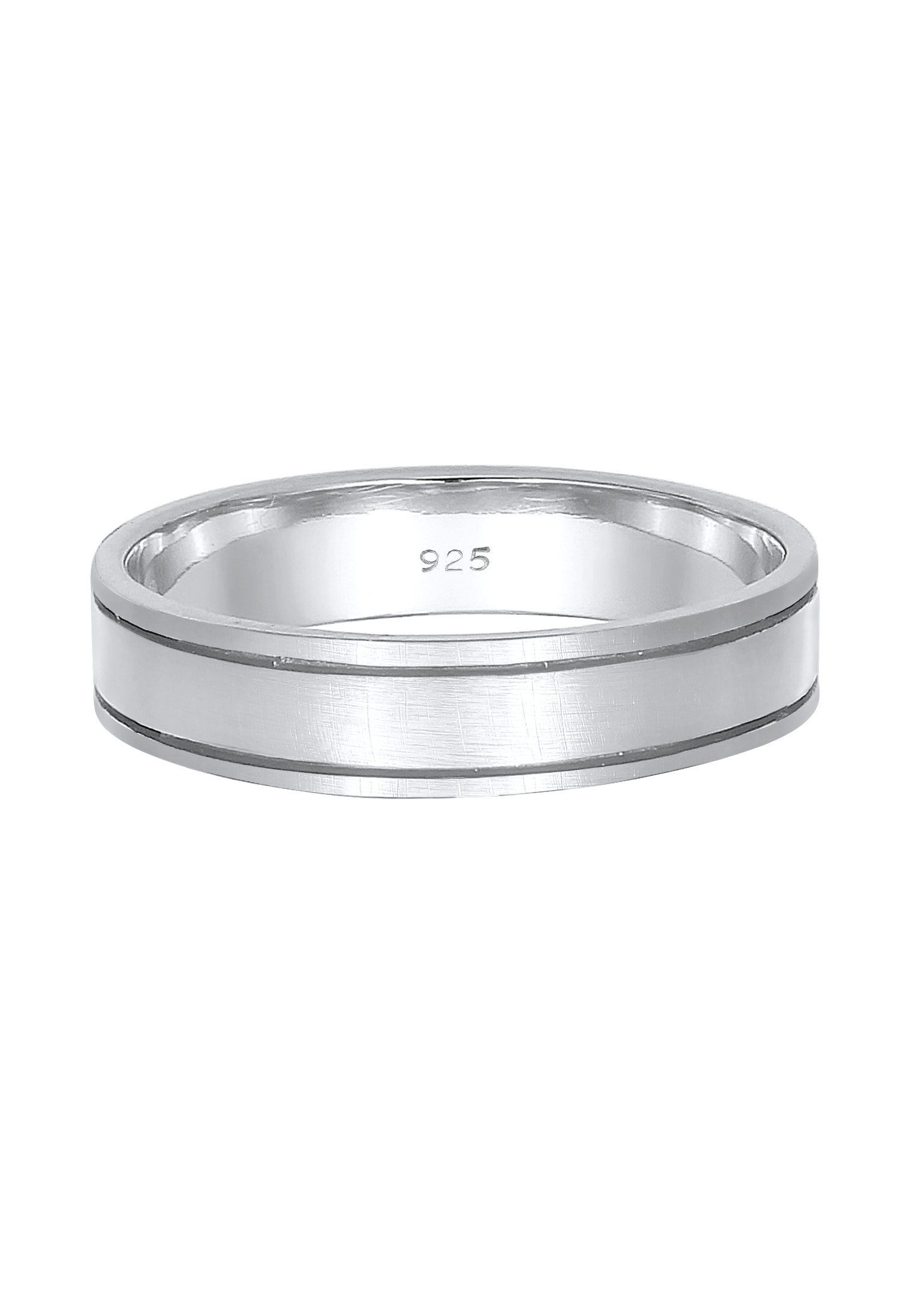 Elli Premium Partnerring »Ring Paarring Bandring Trauring Hochzeit Ehe 925 Silber«