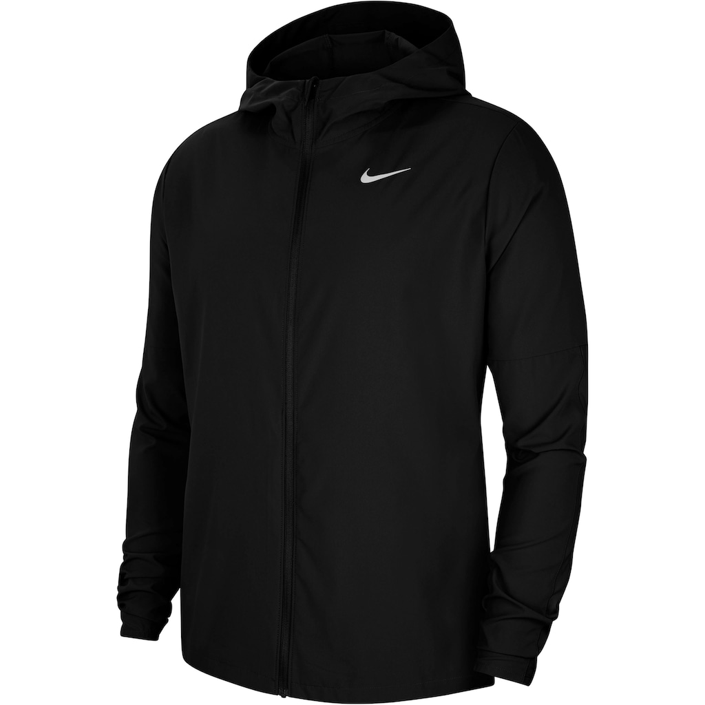 Nike Laufjacke »RUN STRIPE MENS WOVEN RUNNING JACKE«, mit Kapuze