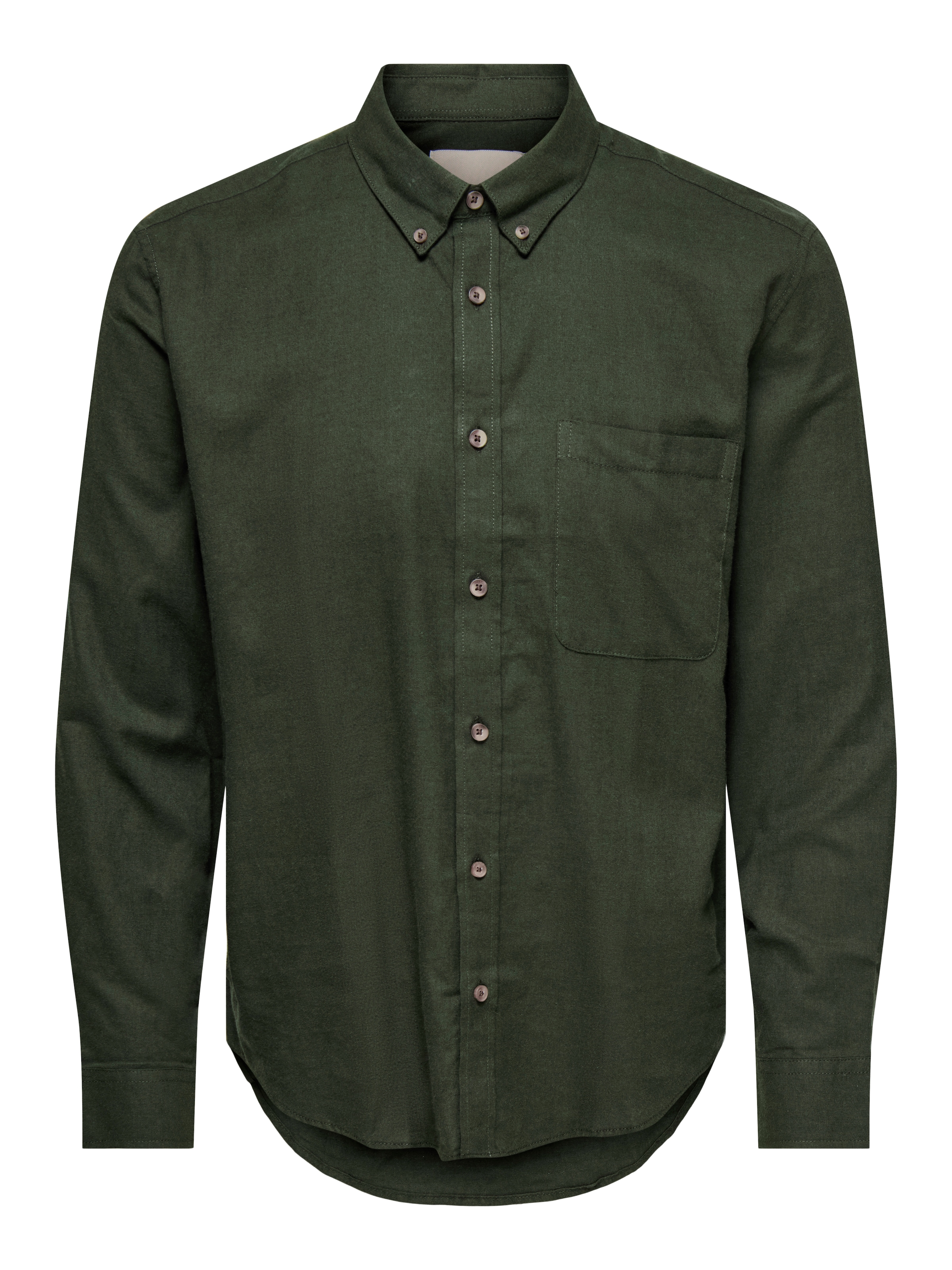 ONLY & SONS Langarmhemd »ONSJUPITER REG FIT LS SHIRT NOOS« mit Button Down Kragen