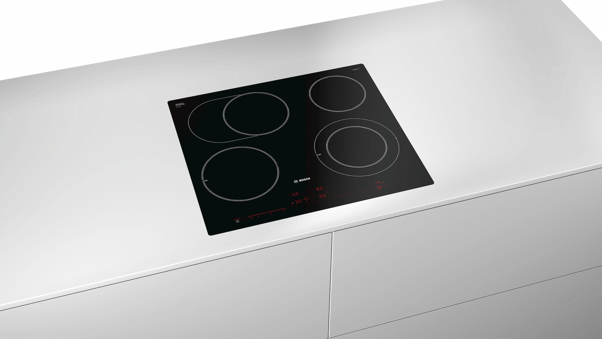 BOSCH Elektro-Kochfeld von SCHOTT CERAN® »PKN601DP1D«, mit Powerboost-Funktion