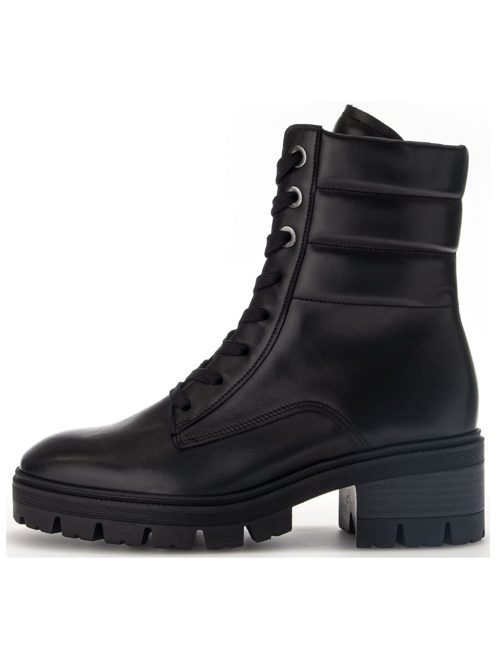 Gabor Comfort Schnürstiefelette "Gabor Comfort Stiefelette Glattleder" günstig online kaufen