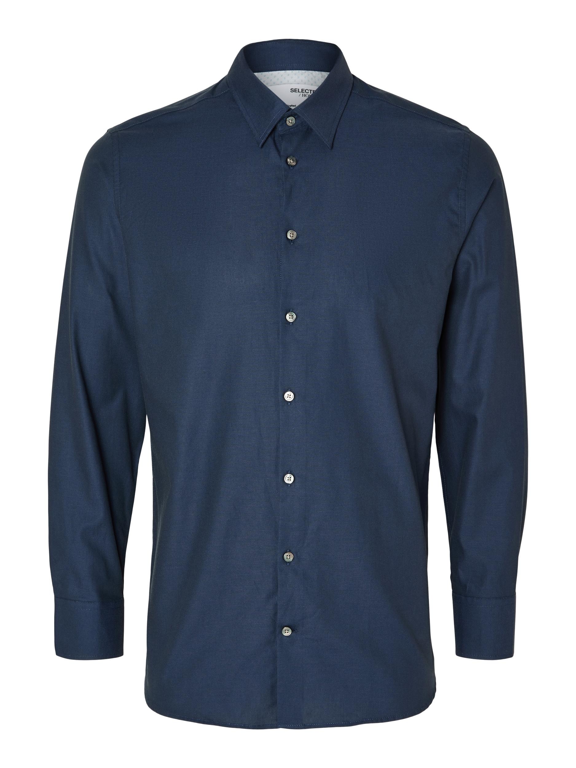 SELECTED HOMME Langarmhemd »SLHSLIMSOHO-DETAIL SHIRT LS NOOS«